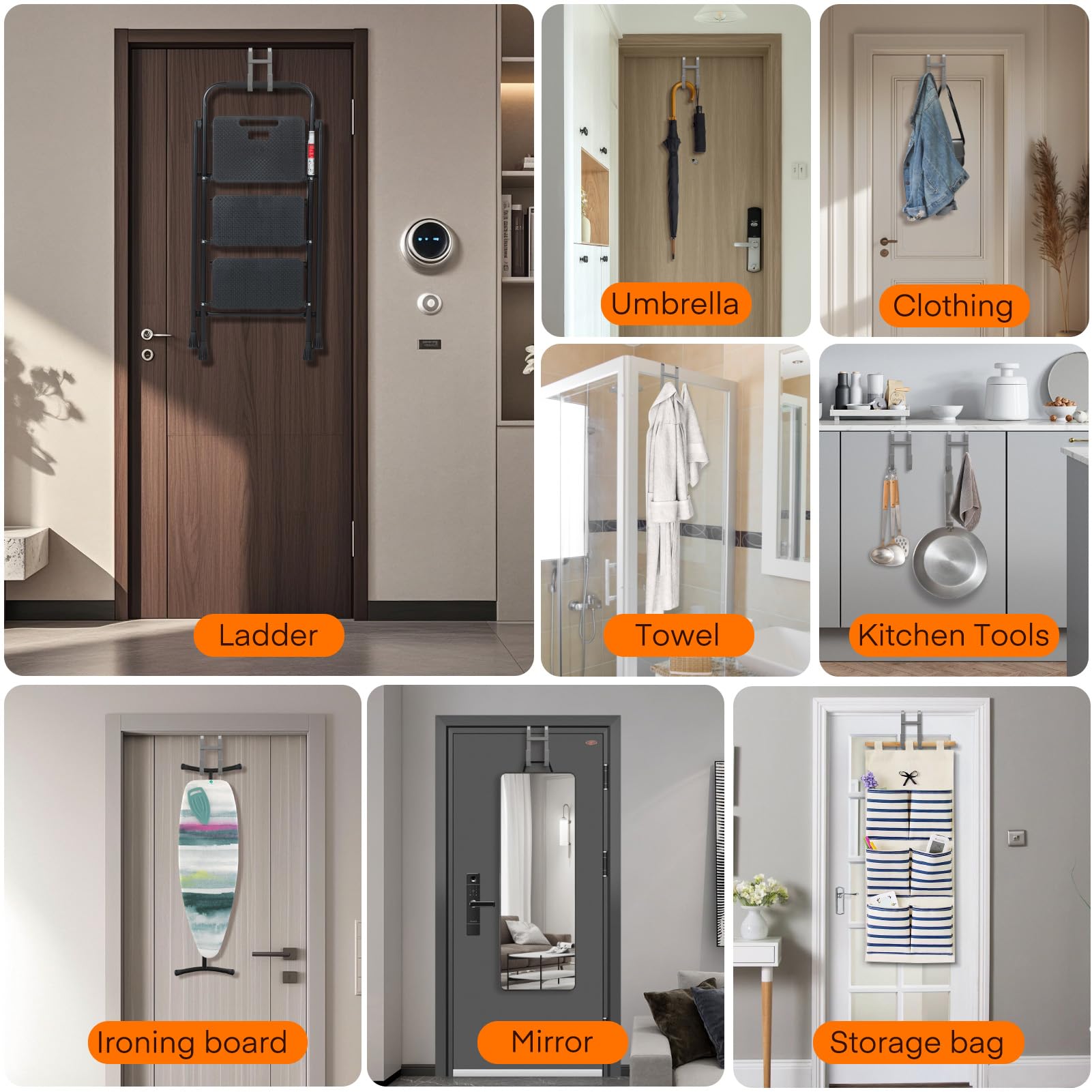 Over the Door Hooks (2 Count)