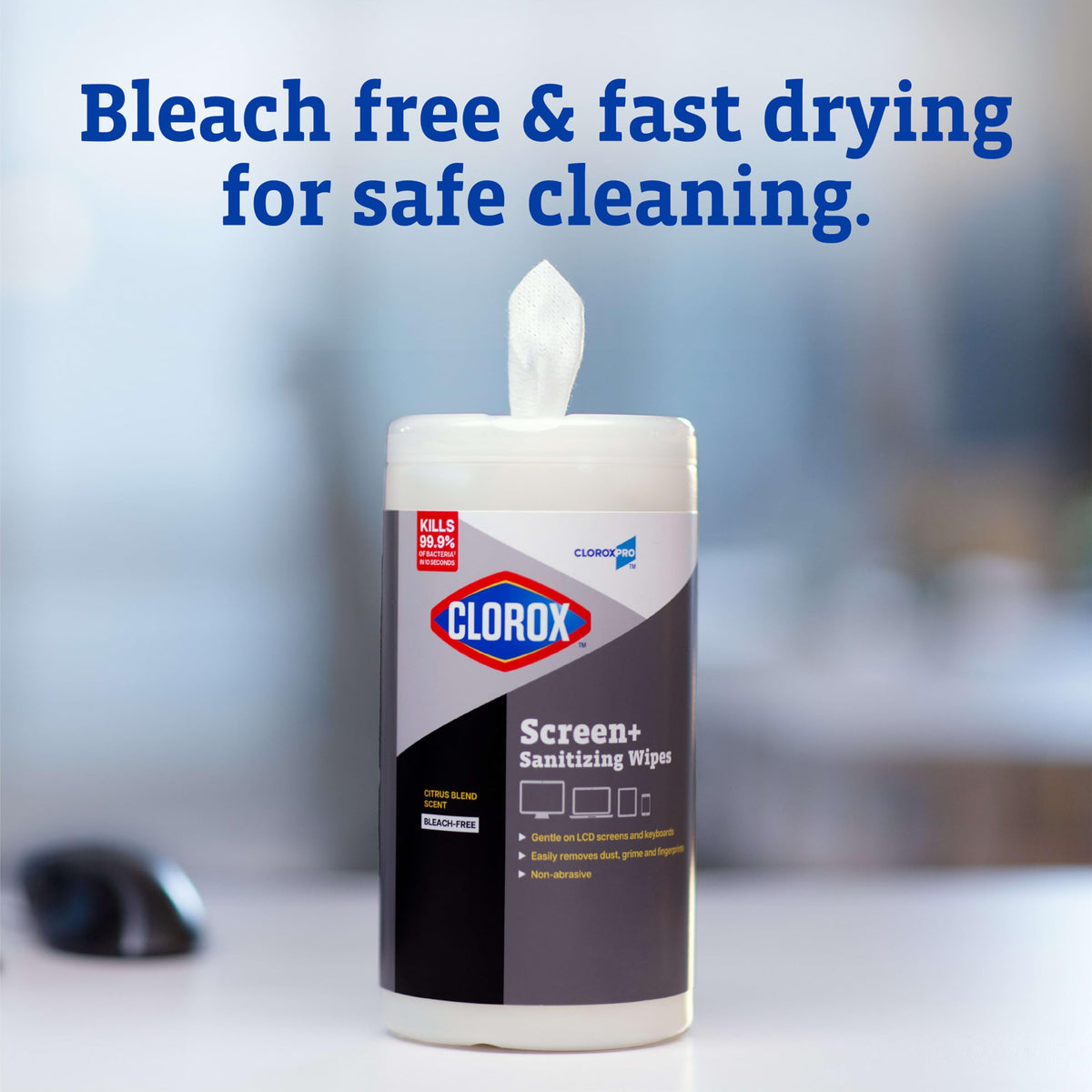 Clorox Screen+ Sanitizing Wipes (75 Count)