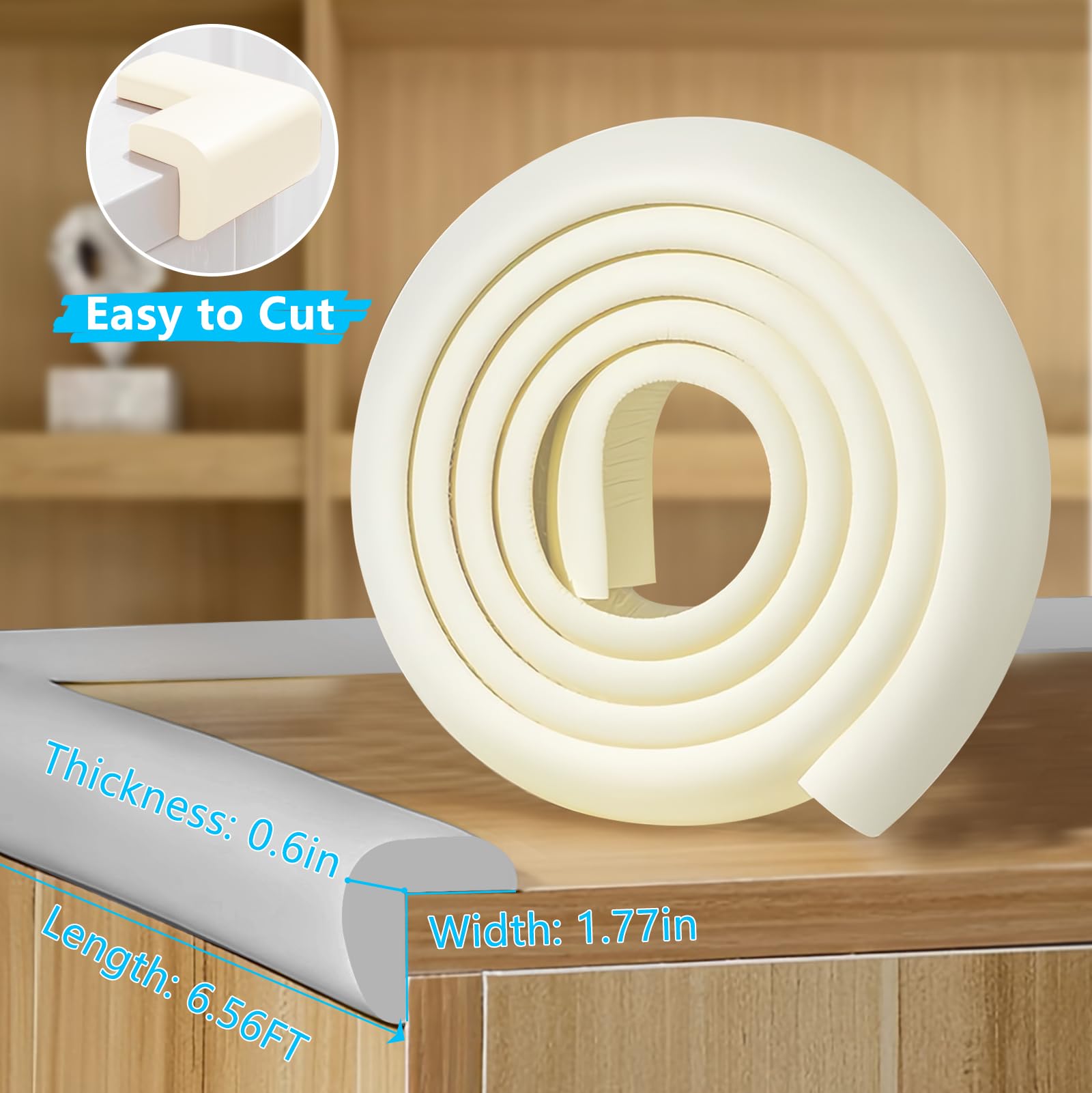 Foam Baby Edge Protector Strip Furniture Safety