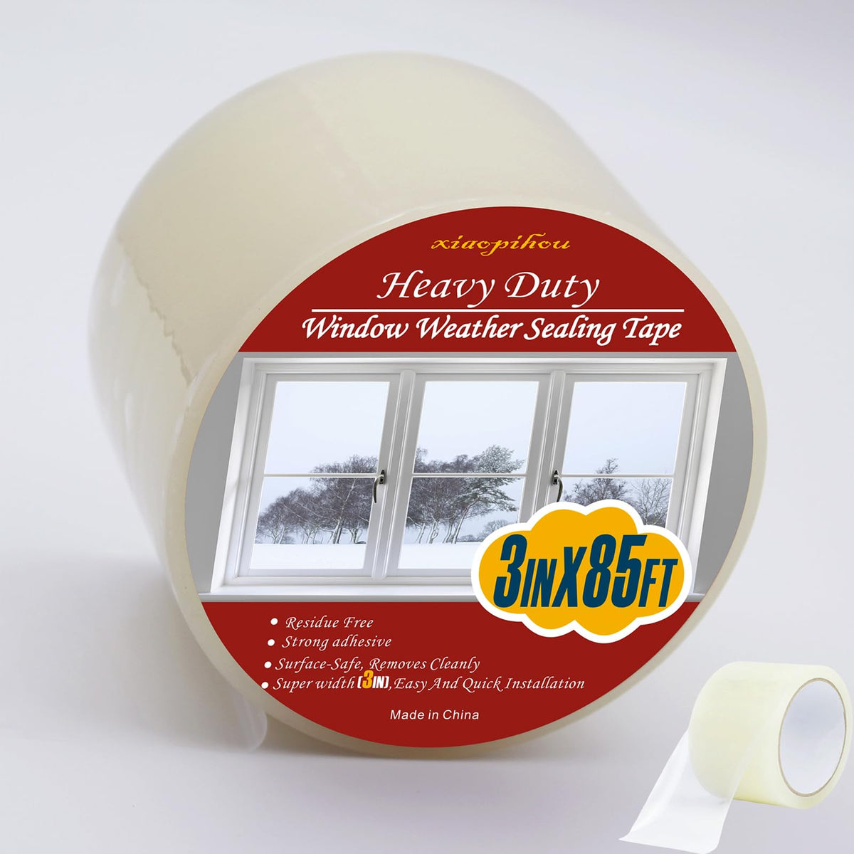 Transparent Weather Sealing Tape (85 Foot)