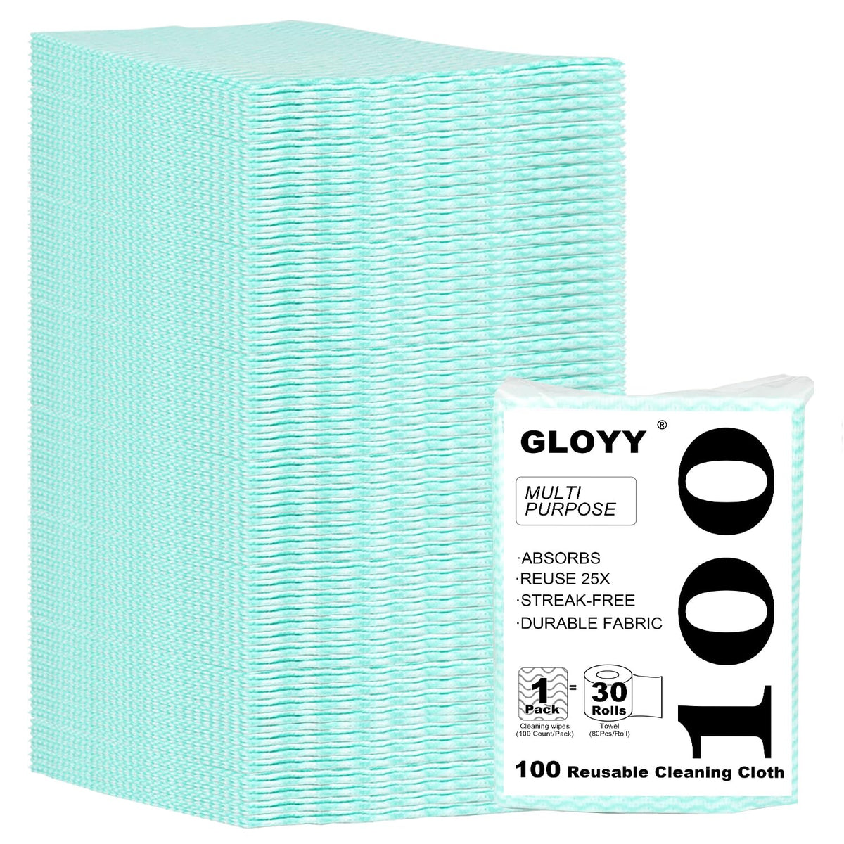 Disposable Dish Cloth and Cleaning Handi Wipes (100 Count) - ModHome Supplies