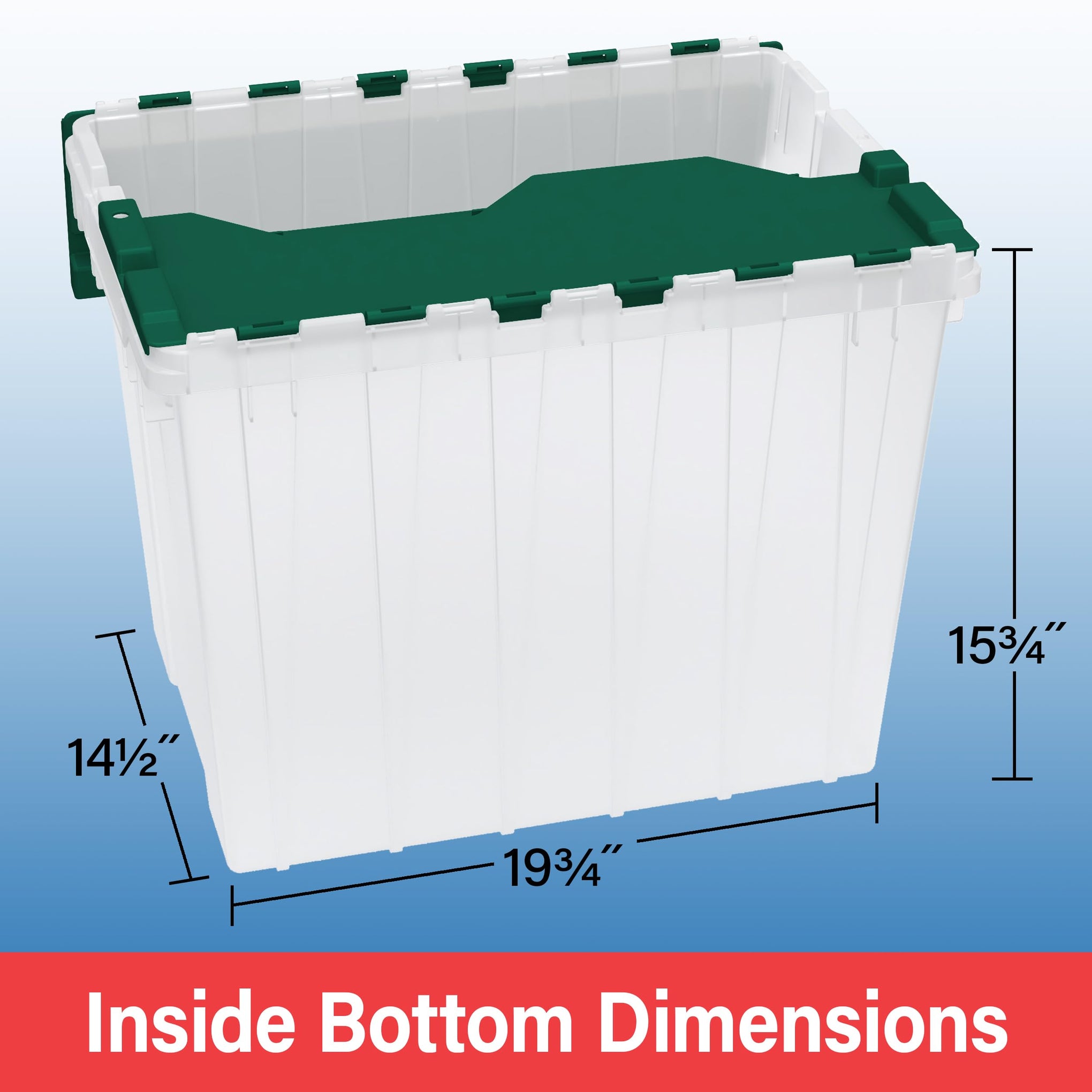 KeepBox 18 Gallon Storage Container