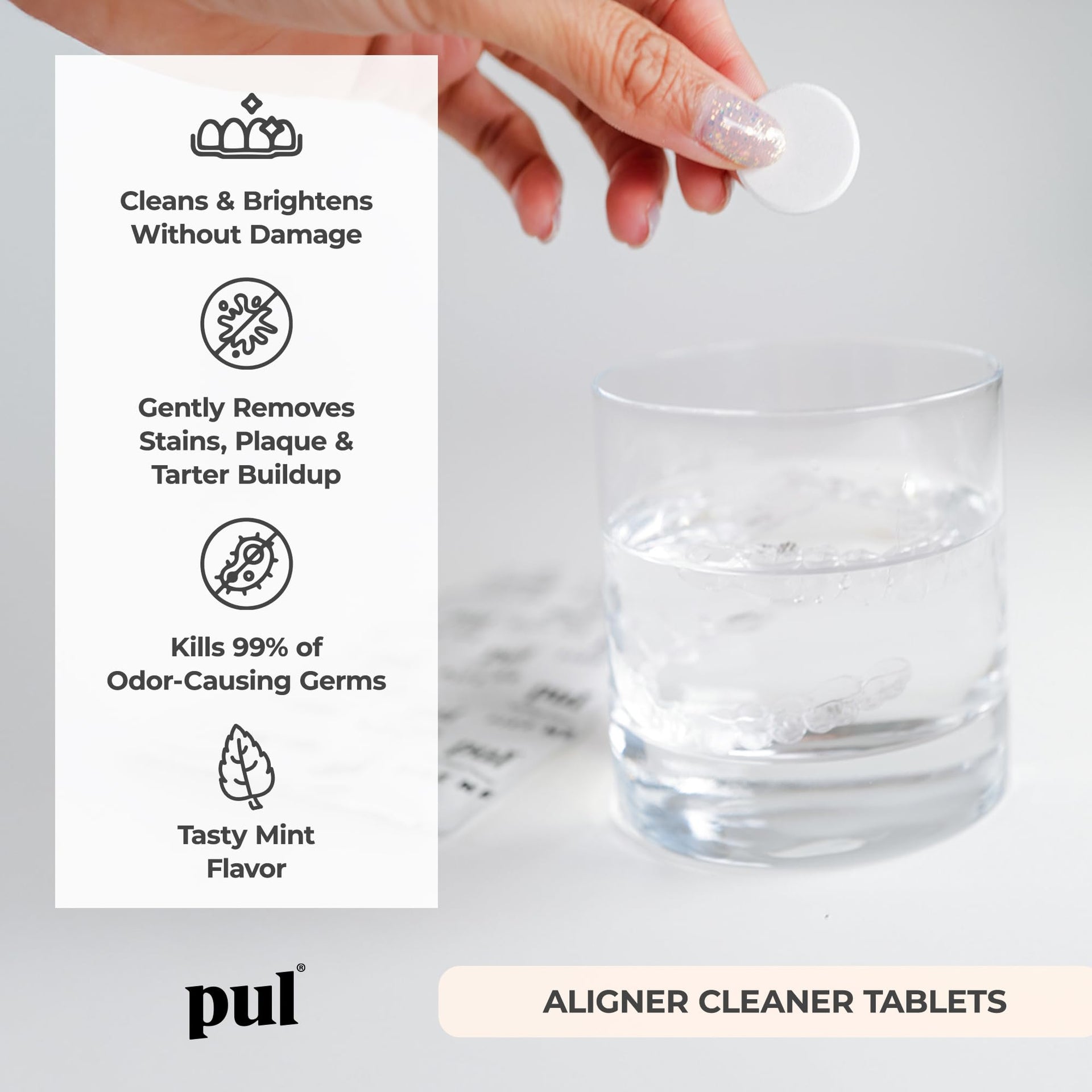 PUL Retainer Cleaner Tablets (96 Count)