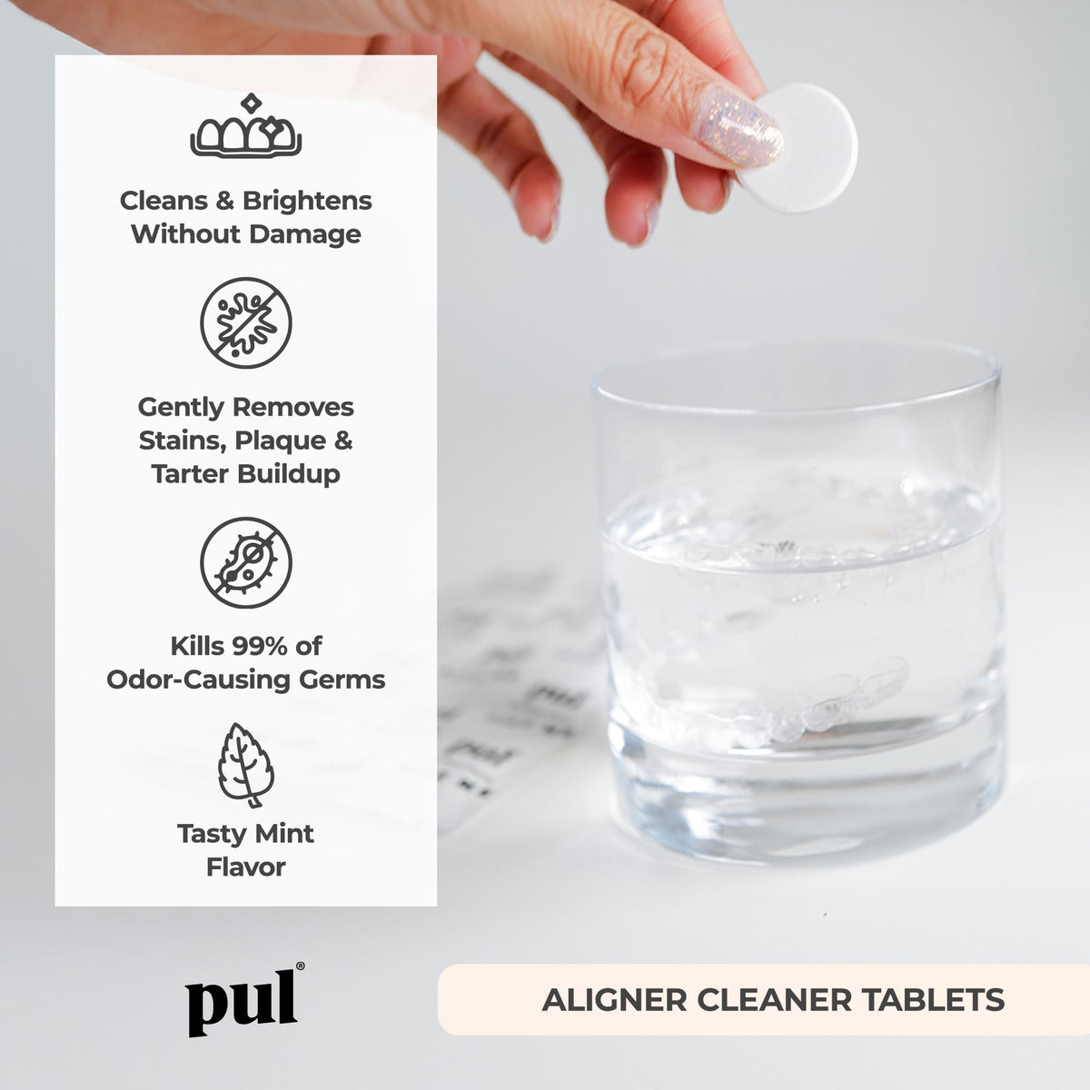 PUL Retainer Cleaner Tablets (30 Count)