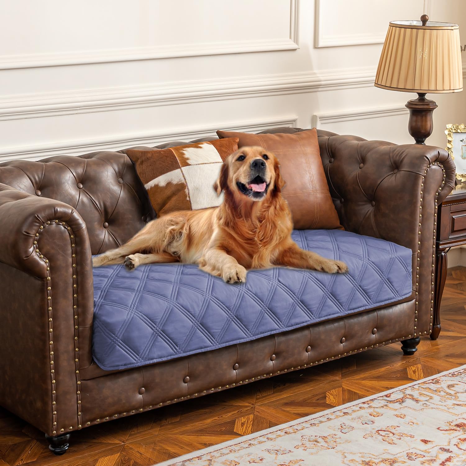 Waterproof Dog Bed Cover Pet Blanket with Anti