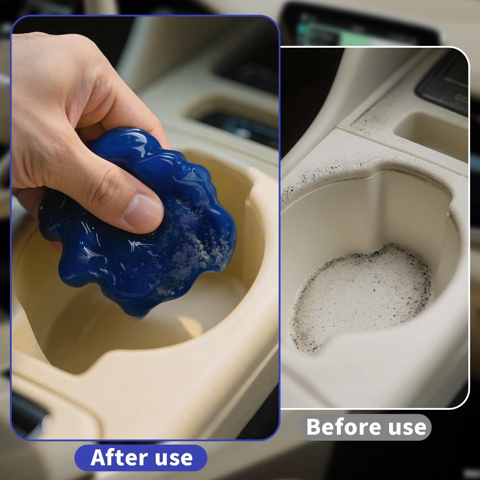 Car Cleaning Gel Cleaning Putty Universal Cleaning Gel Blueberry