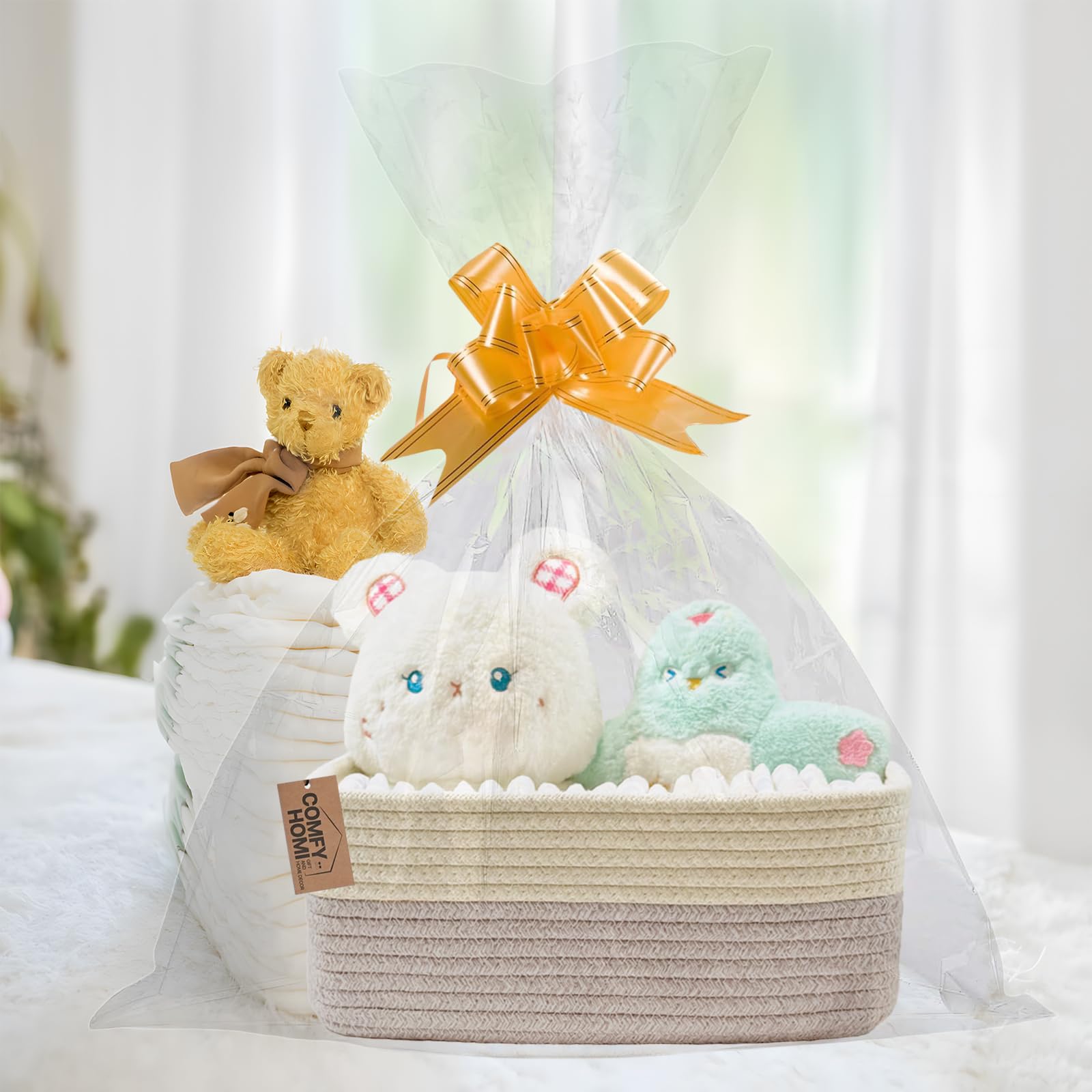 COMFY HOMI 11.5"x7.5"x4.7" Storage Baskets for Organizing (3 Count)