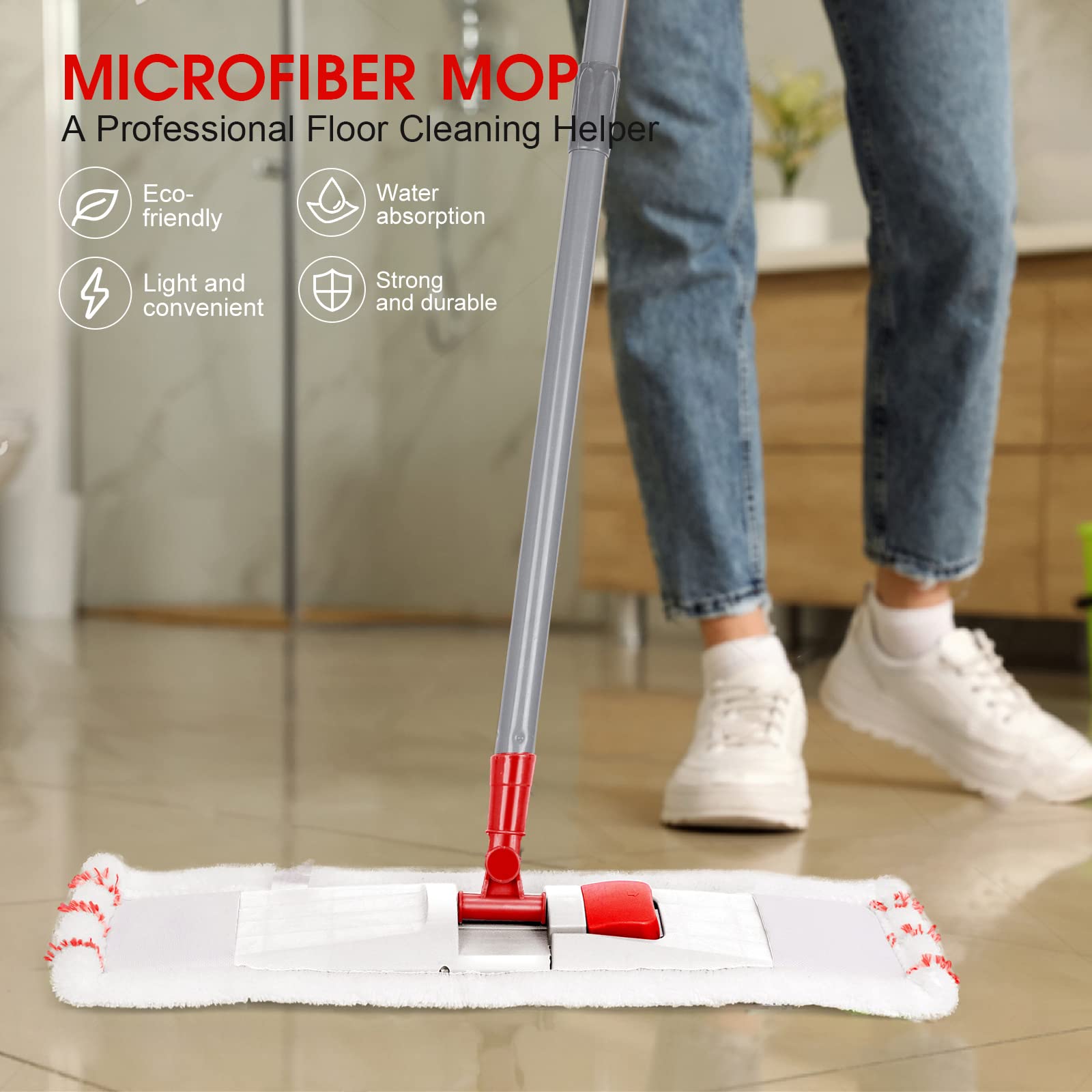 Microfiber Mop for Floor Cleaning - ModHome Supplies