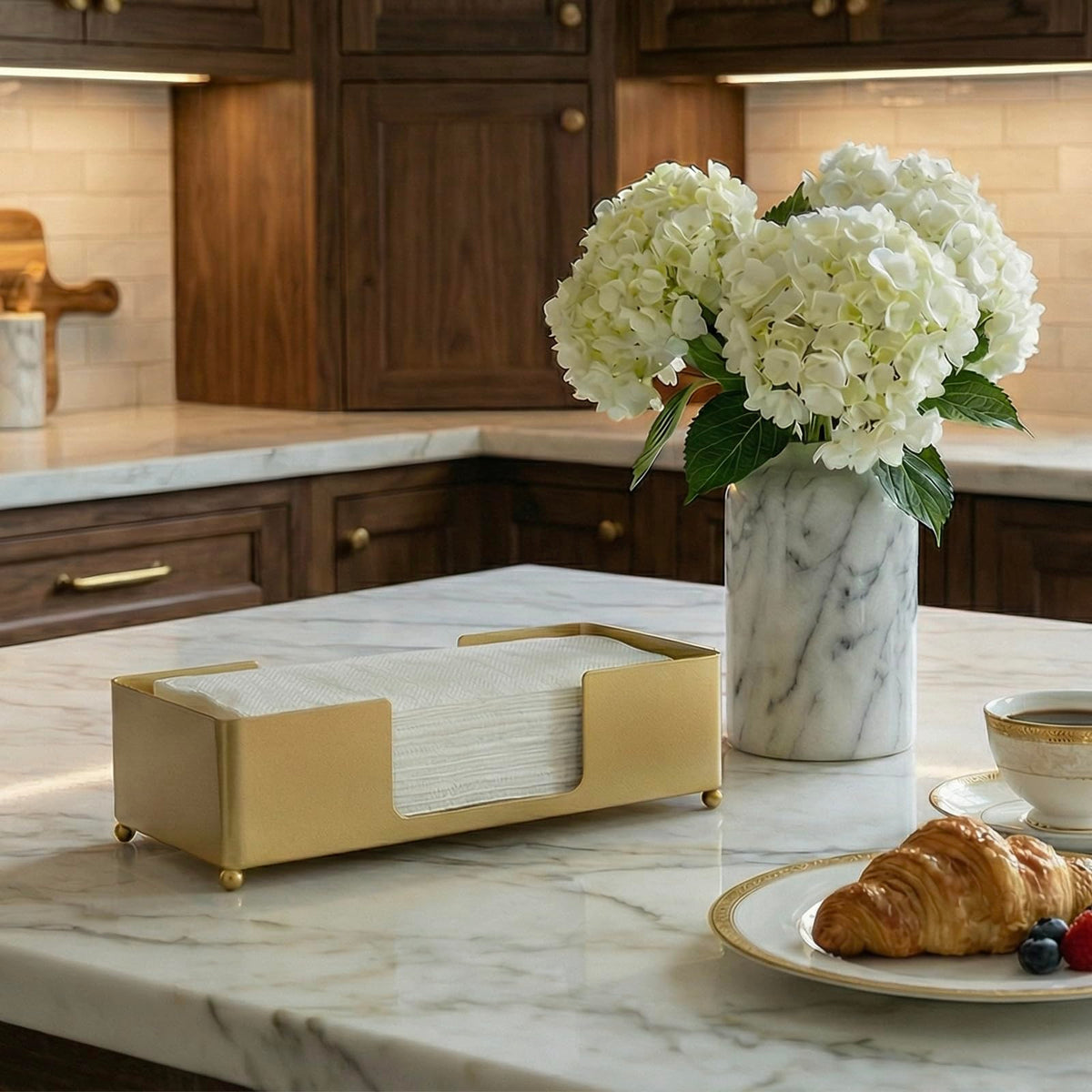Gold Paper Towel Holder