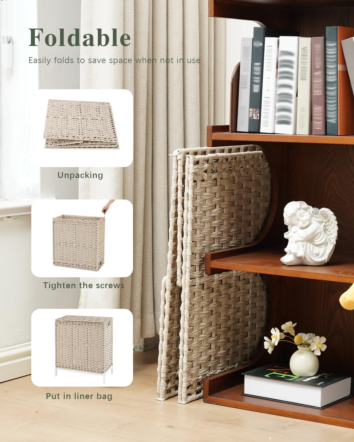 Laundry Hamper with Lid