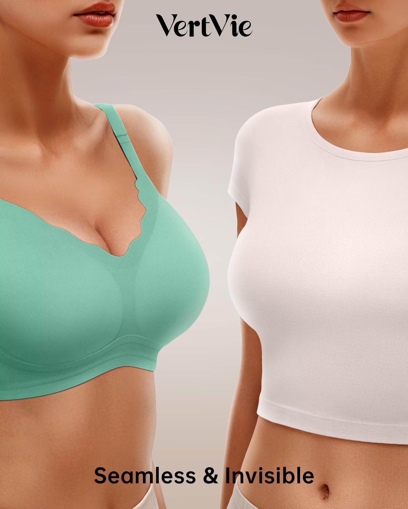Seamless Jelly Bra No Underwire Supportive Bralette