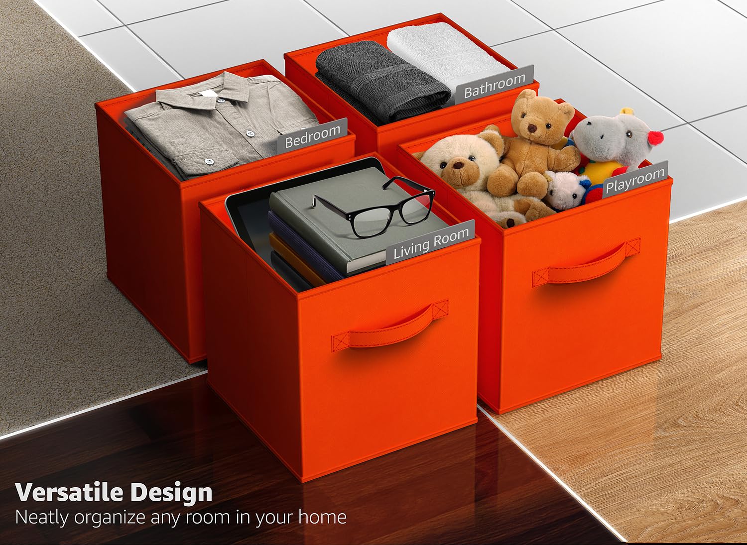 13 Inch Storage Bins (8 Count)