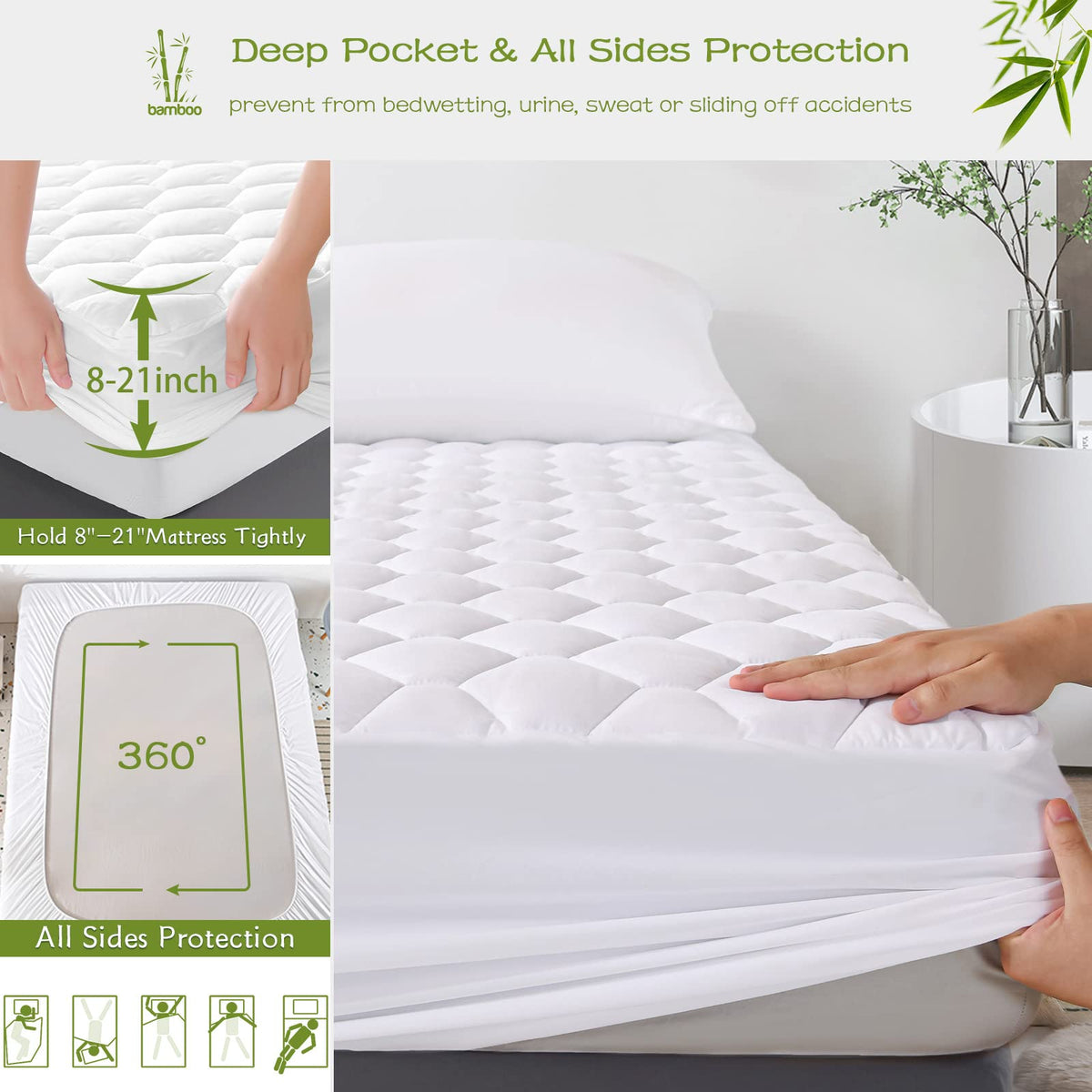 California King Mattress Protector Waterproof