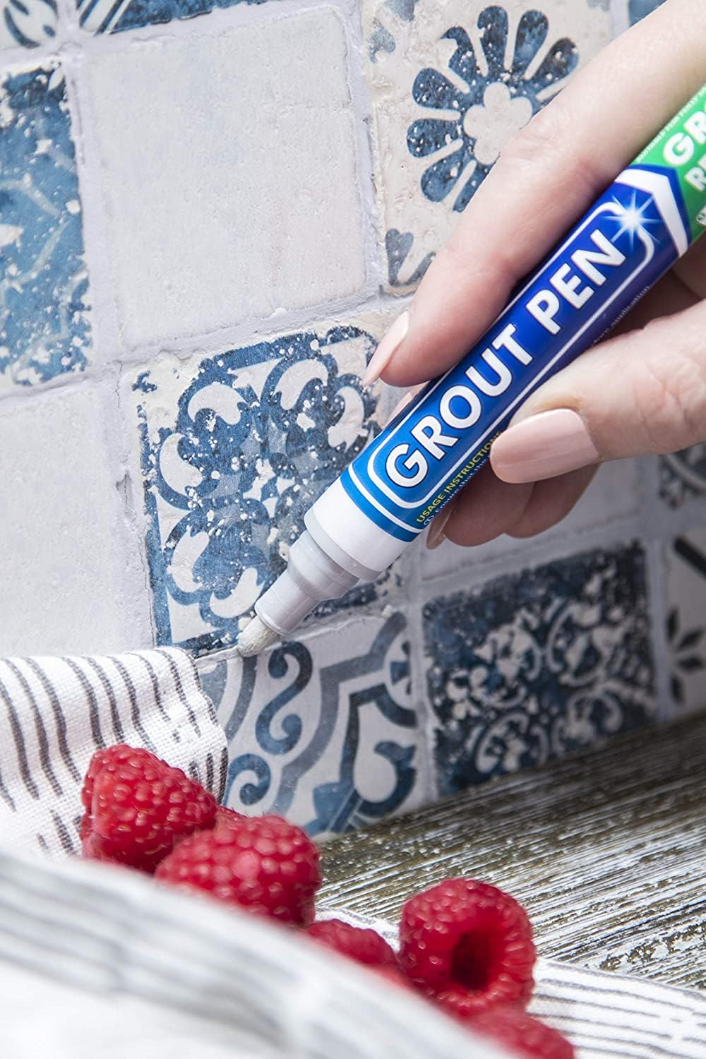 Grout Pen Light Grey Tile Grout Paint Marker (3 Count)