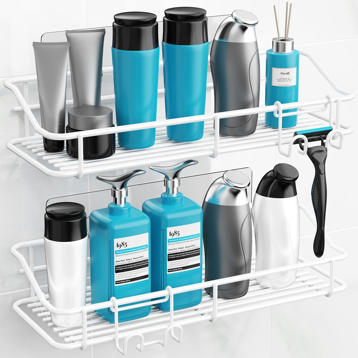 Shower Caddy Adhesive (2 Count)