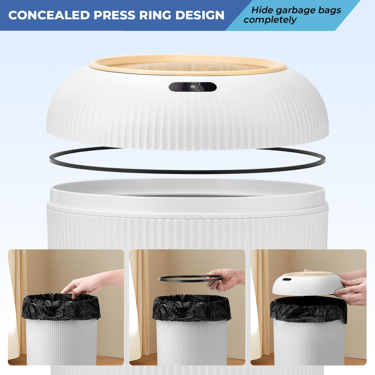 Smart Sensor Wastebasket