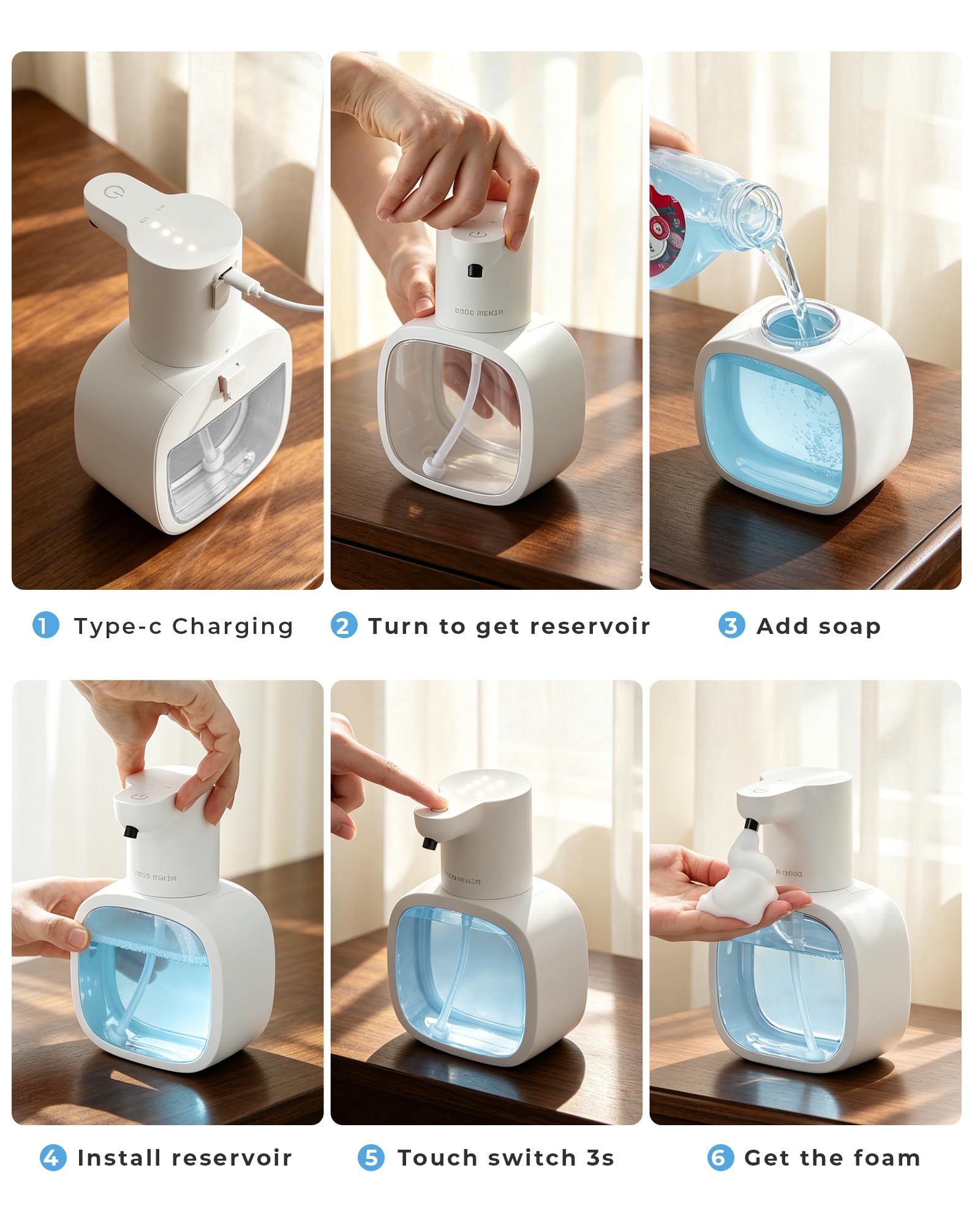 Automatic Foaming Soap Dispenser