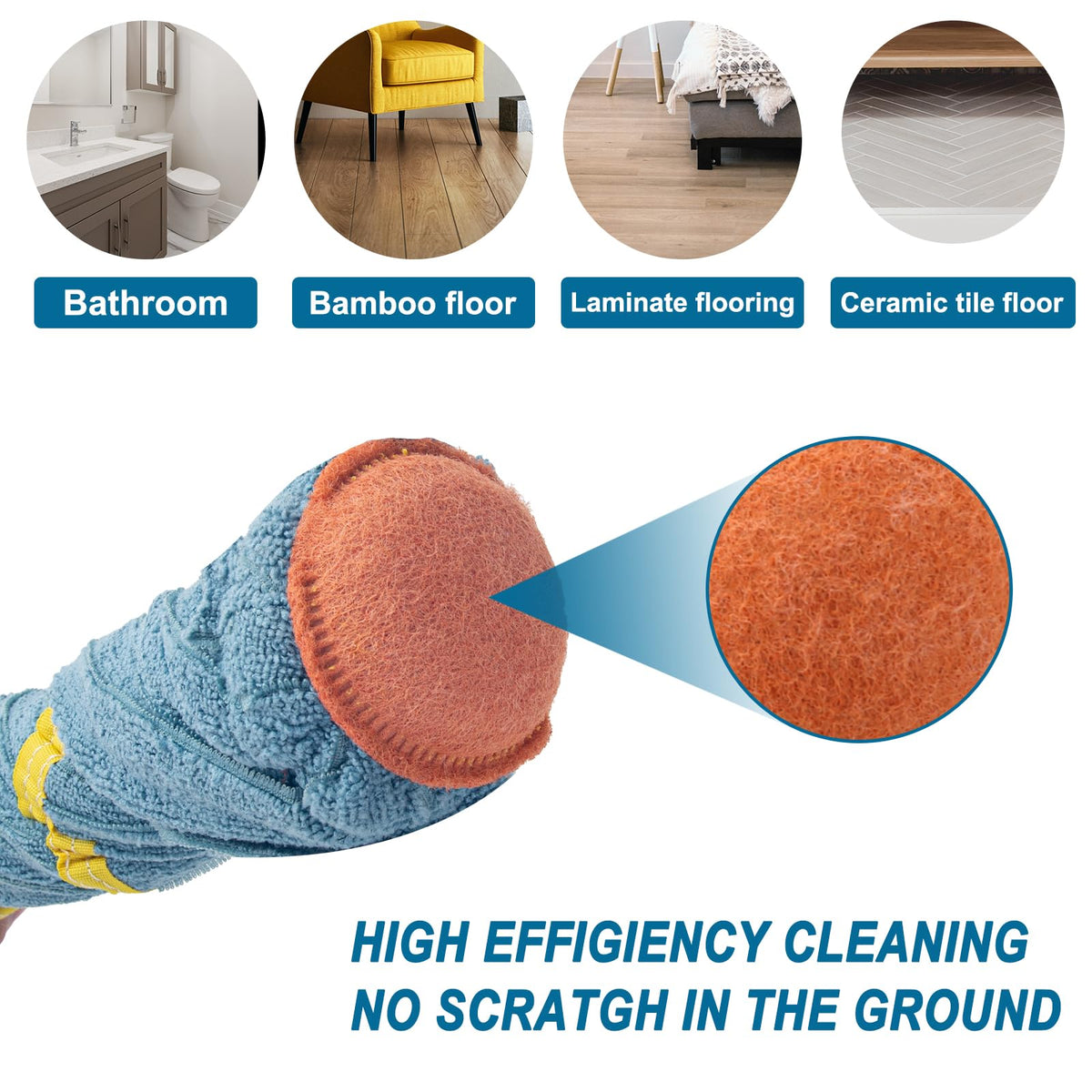 Self Wringing Twist Mop for Floor Cleaning