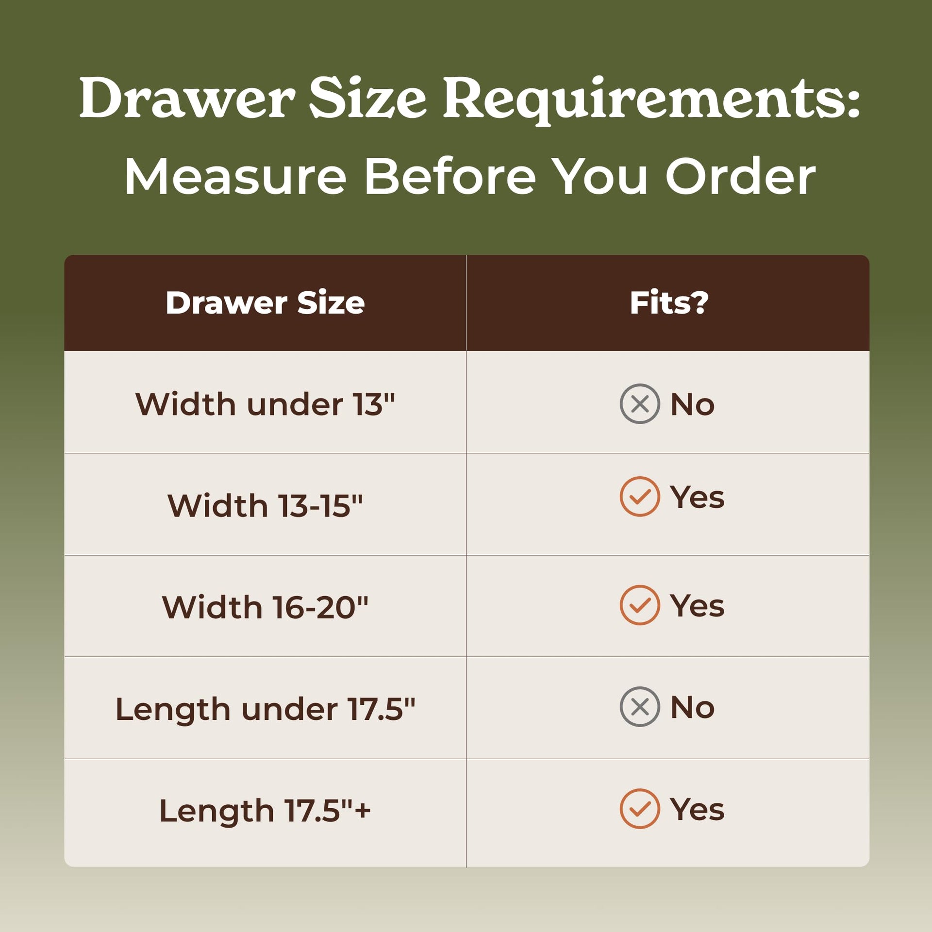 Silverware Drawer Organizer