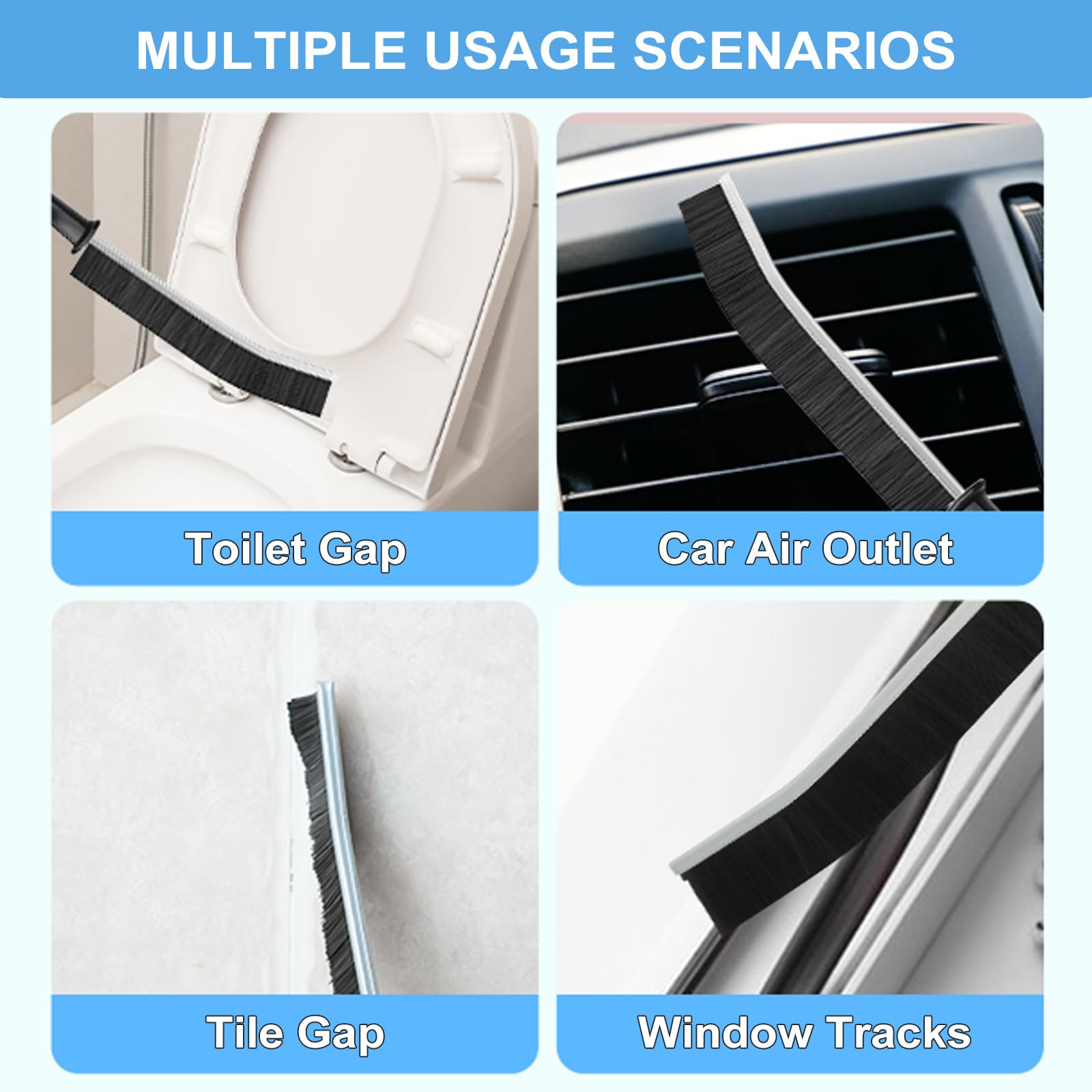 11Pcs Crevice Cleaning Brush Set