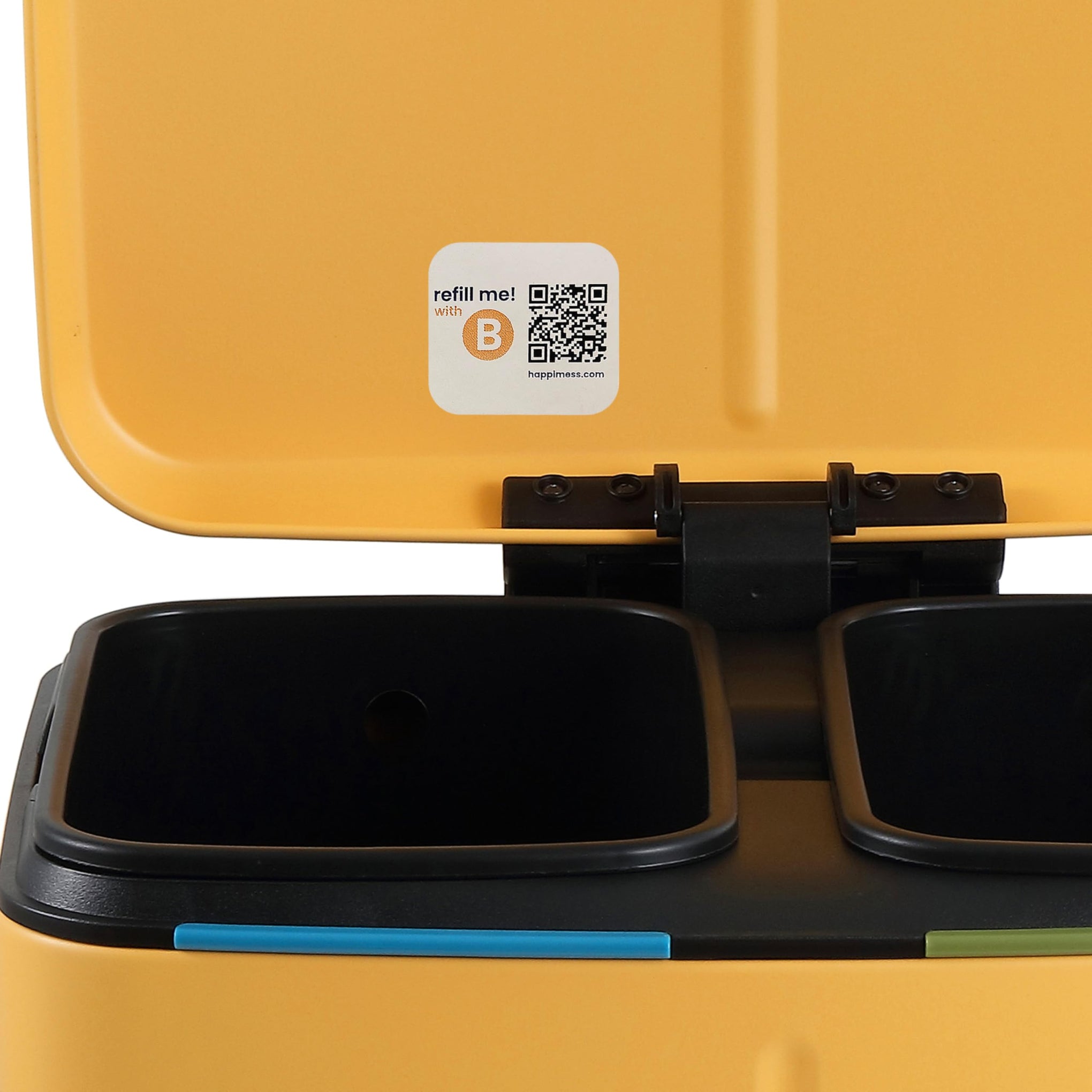 Marco 10.6 Gal Double Bucket Step Trash Can