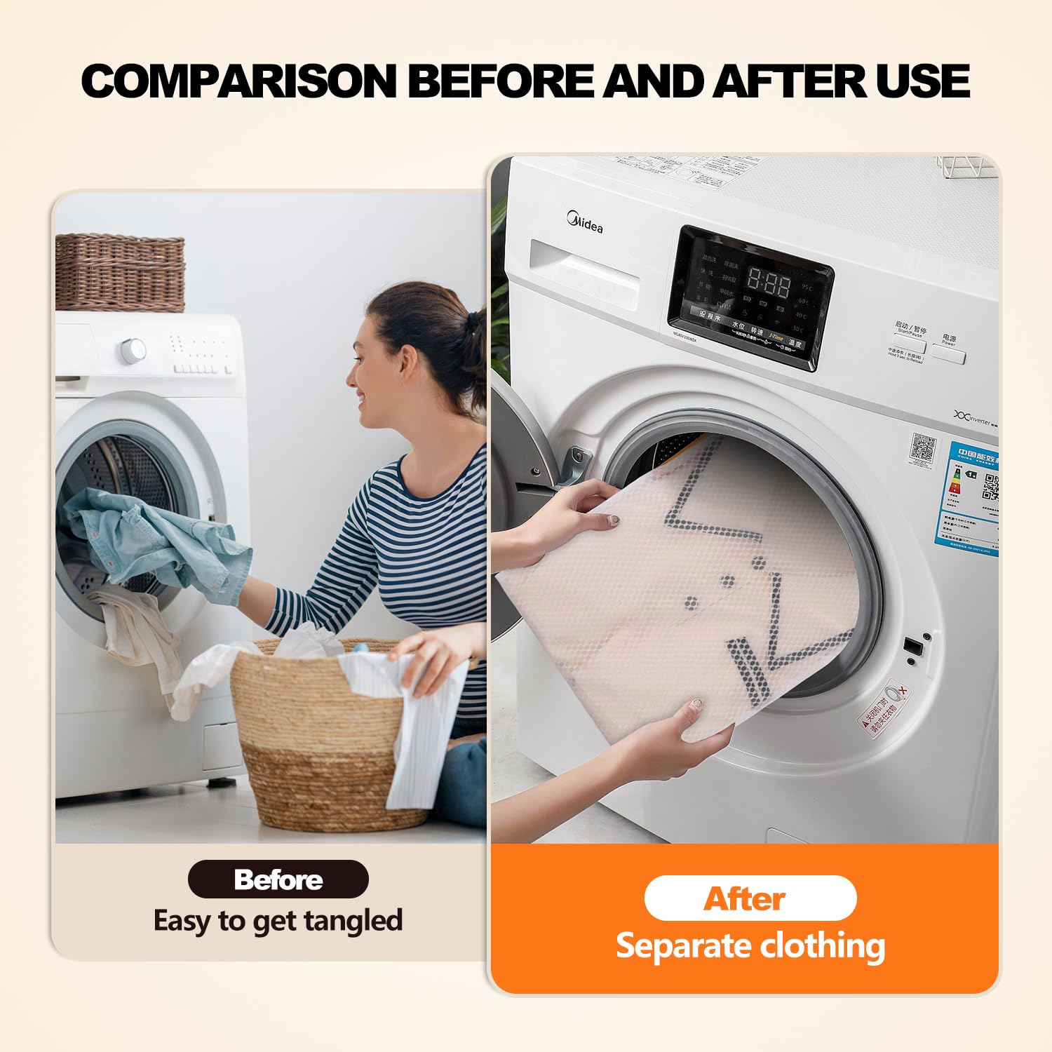 Laundry Bags Mesh Wash Bag (2 Count)