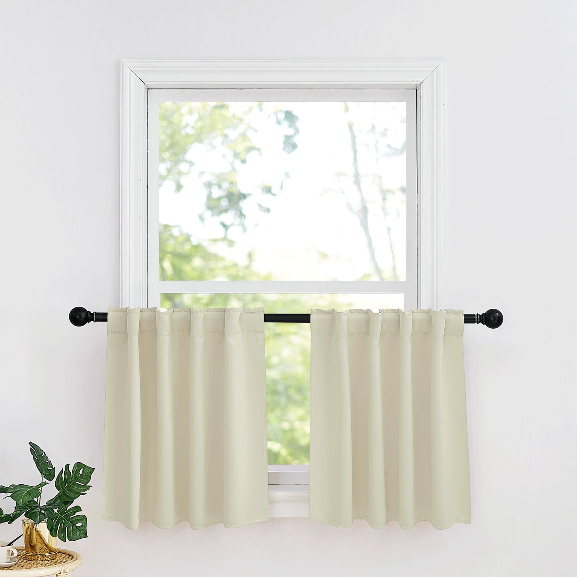 Kitchen Window Curtains (2 Count)