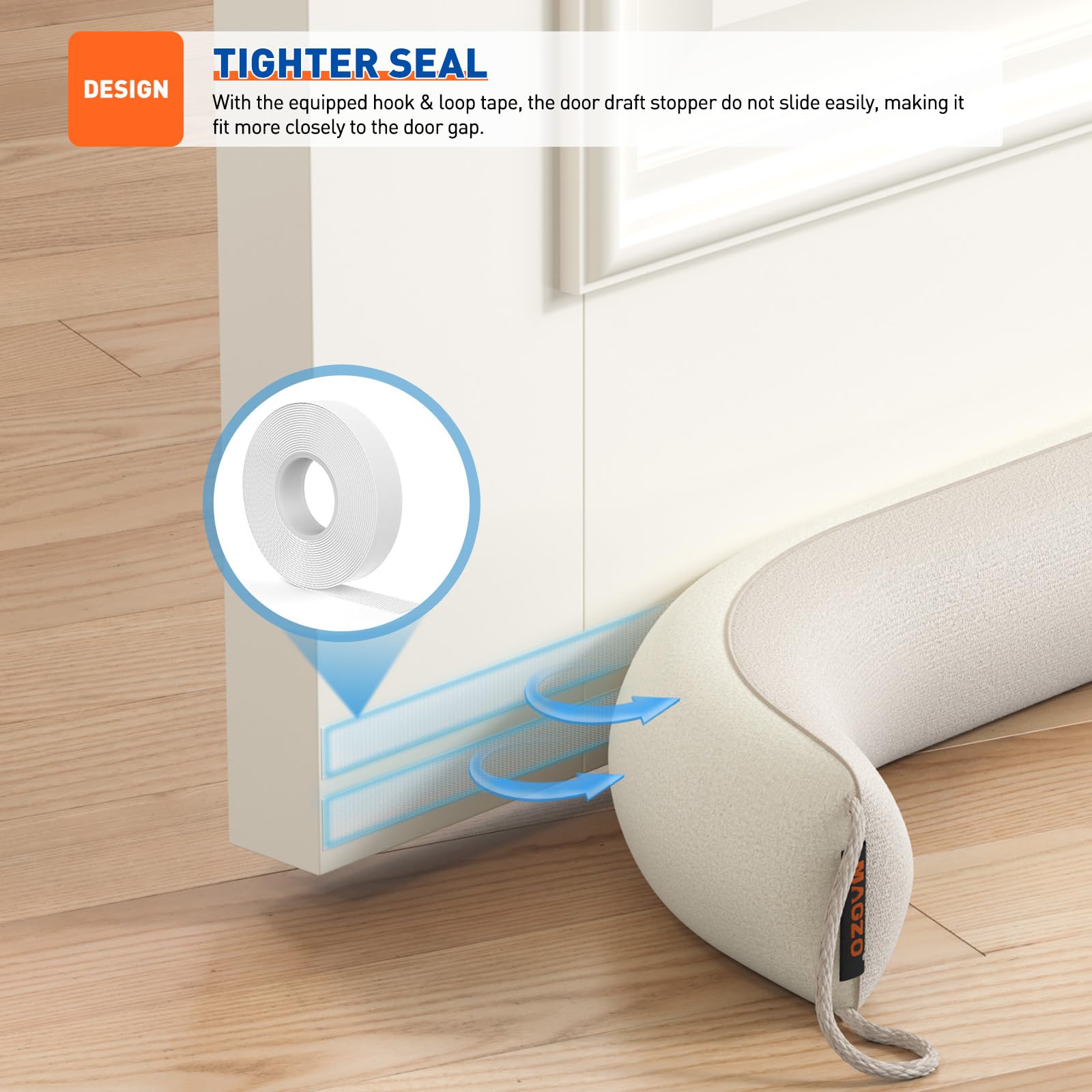 Under Door Draft Stopper 32 Inches