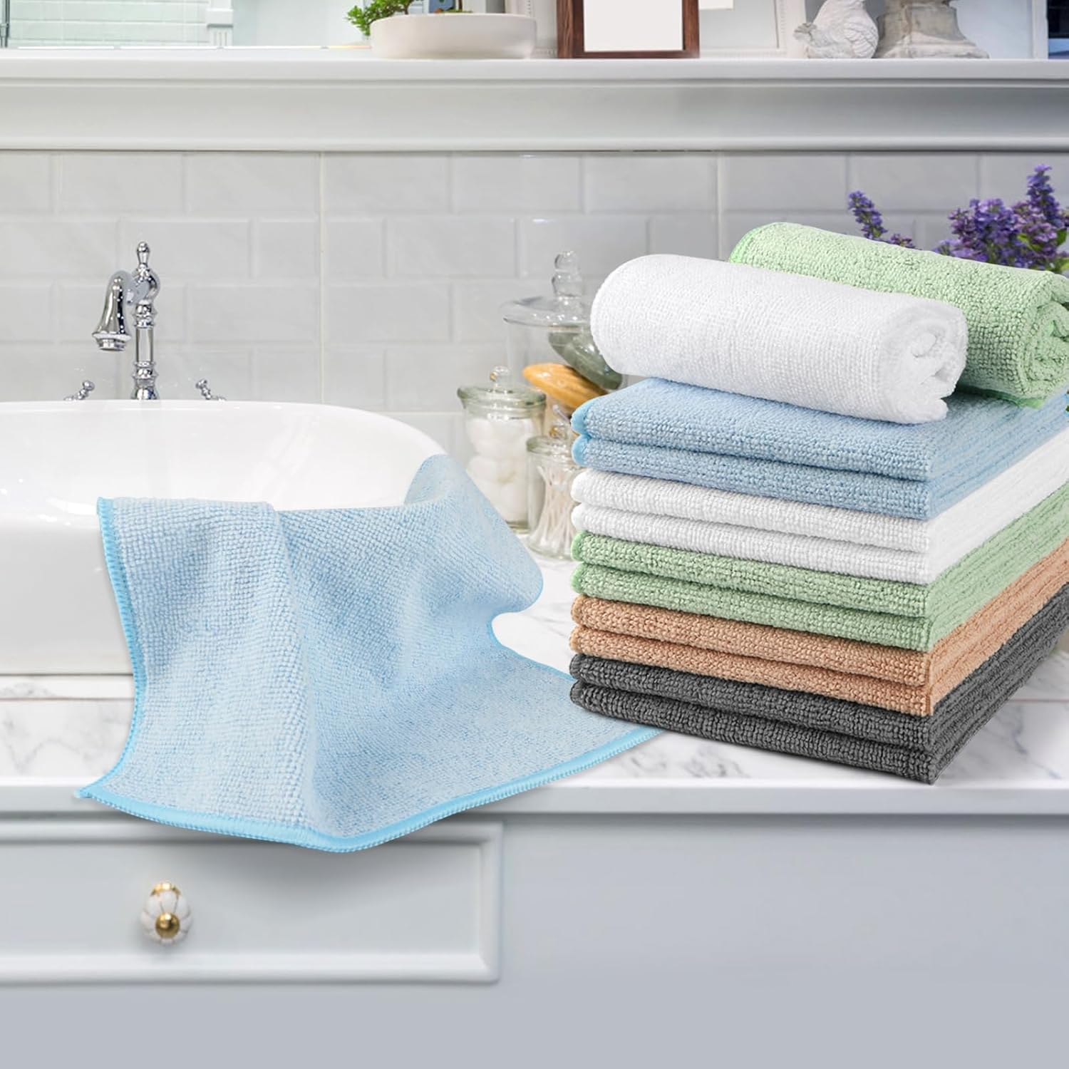 Washcloths Bulk (100 Count)