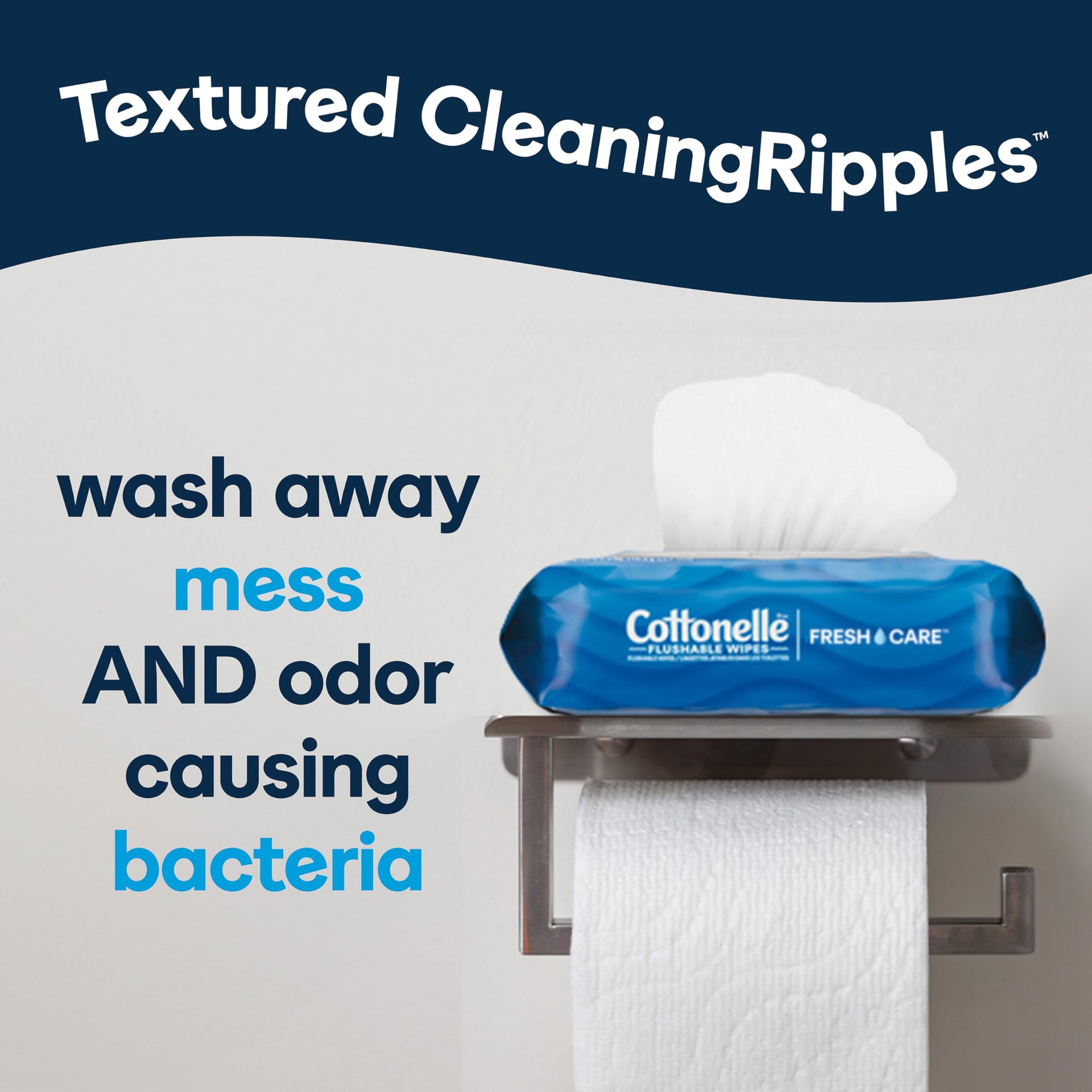 Fresh Feel Flushable Wipes (672 Count)