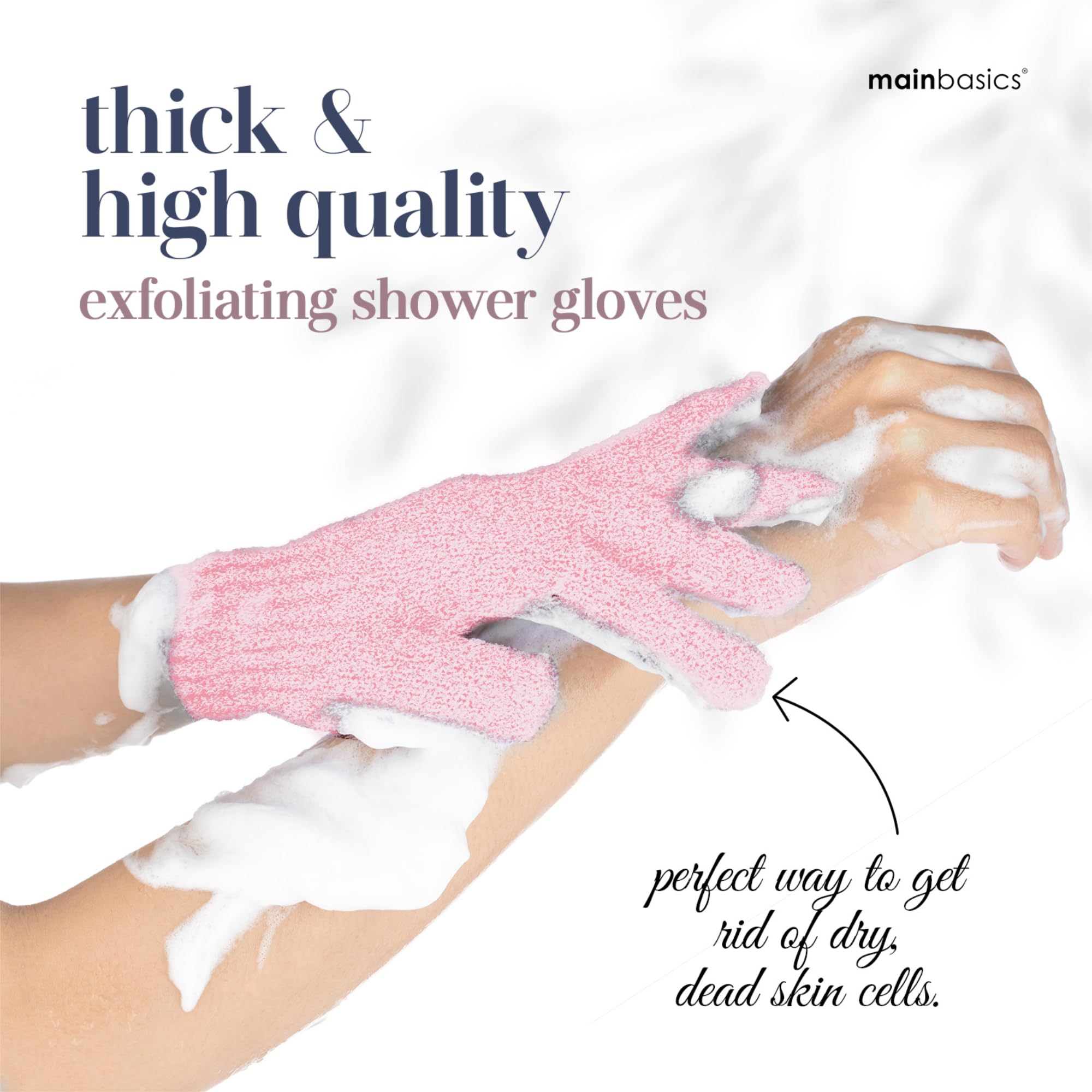 Deep Exfoliating Bath Gloves