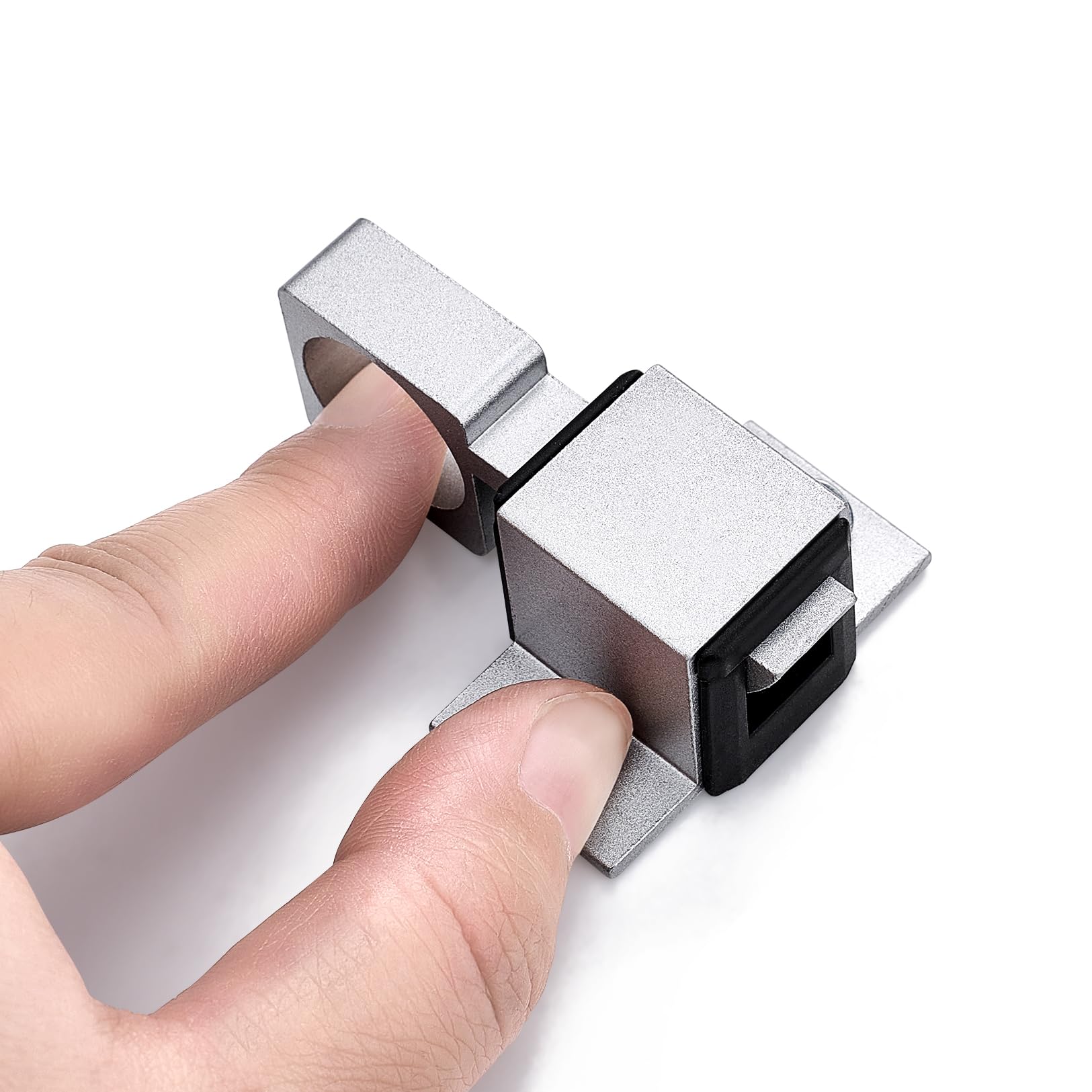 4 Packs Silver Spring Door Lock (4 Count)