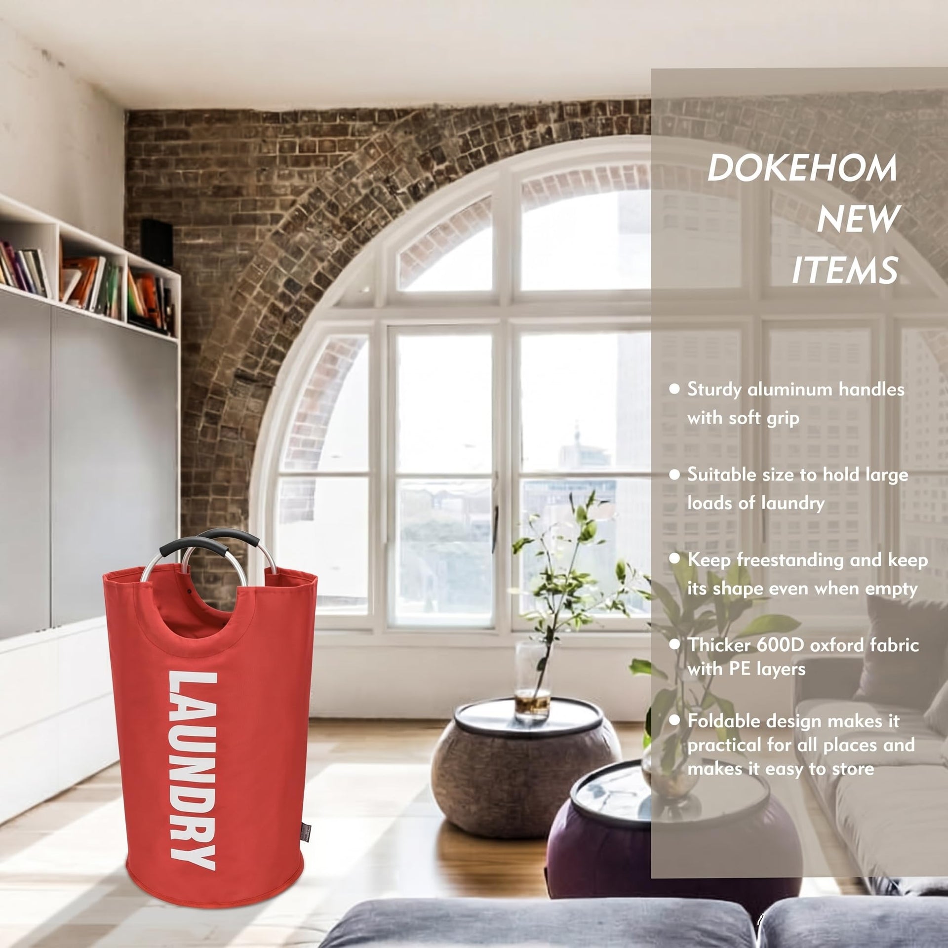 90L Large Laundry Basket Bag - ModHome Supplies