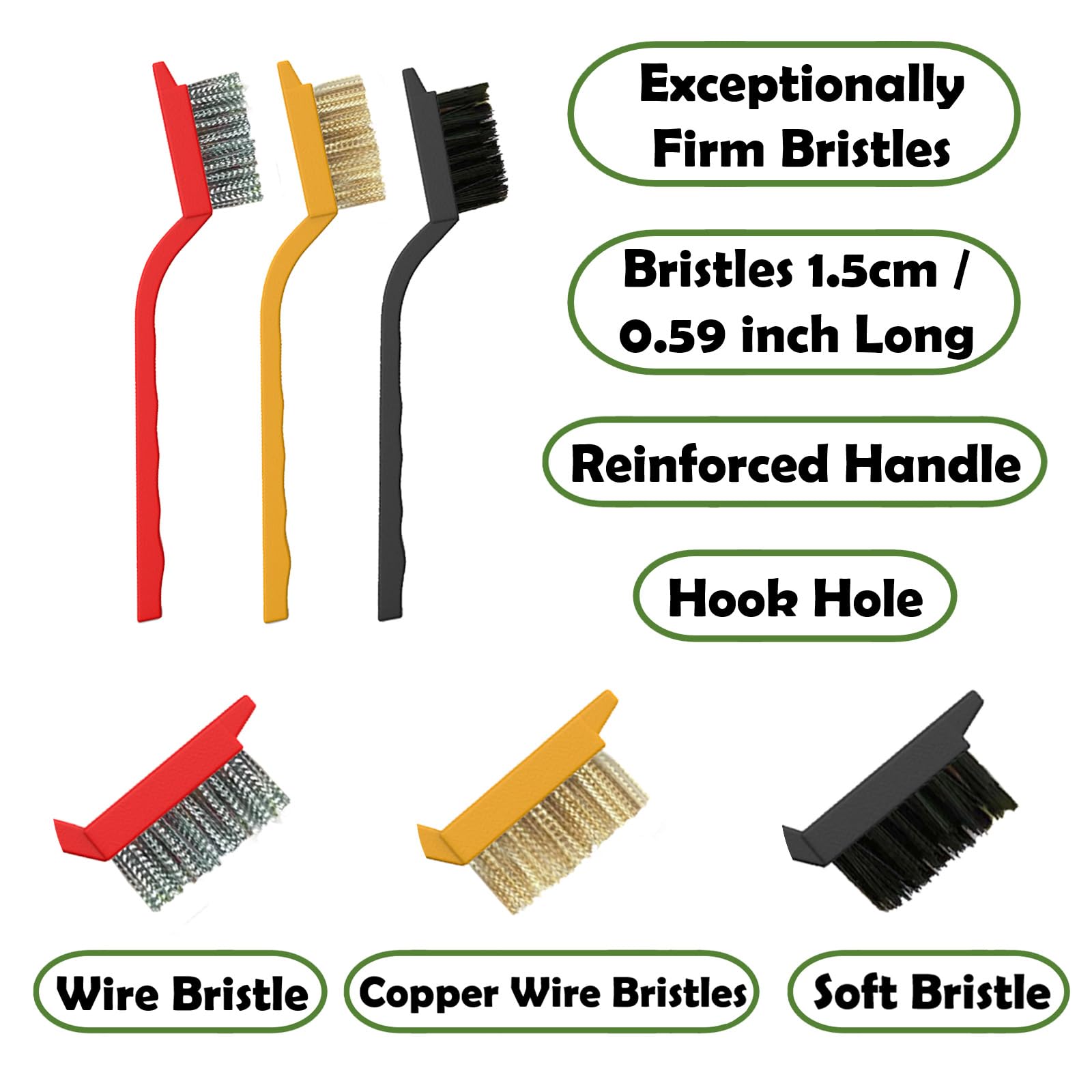 Crevice Cleaning Brush Set