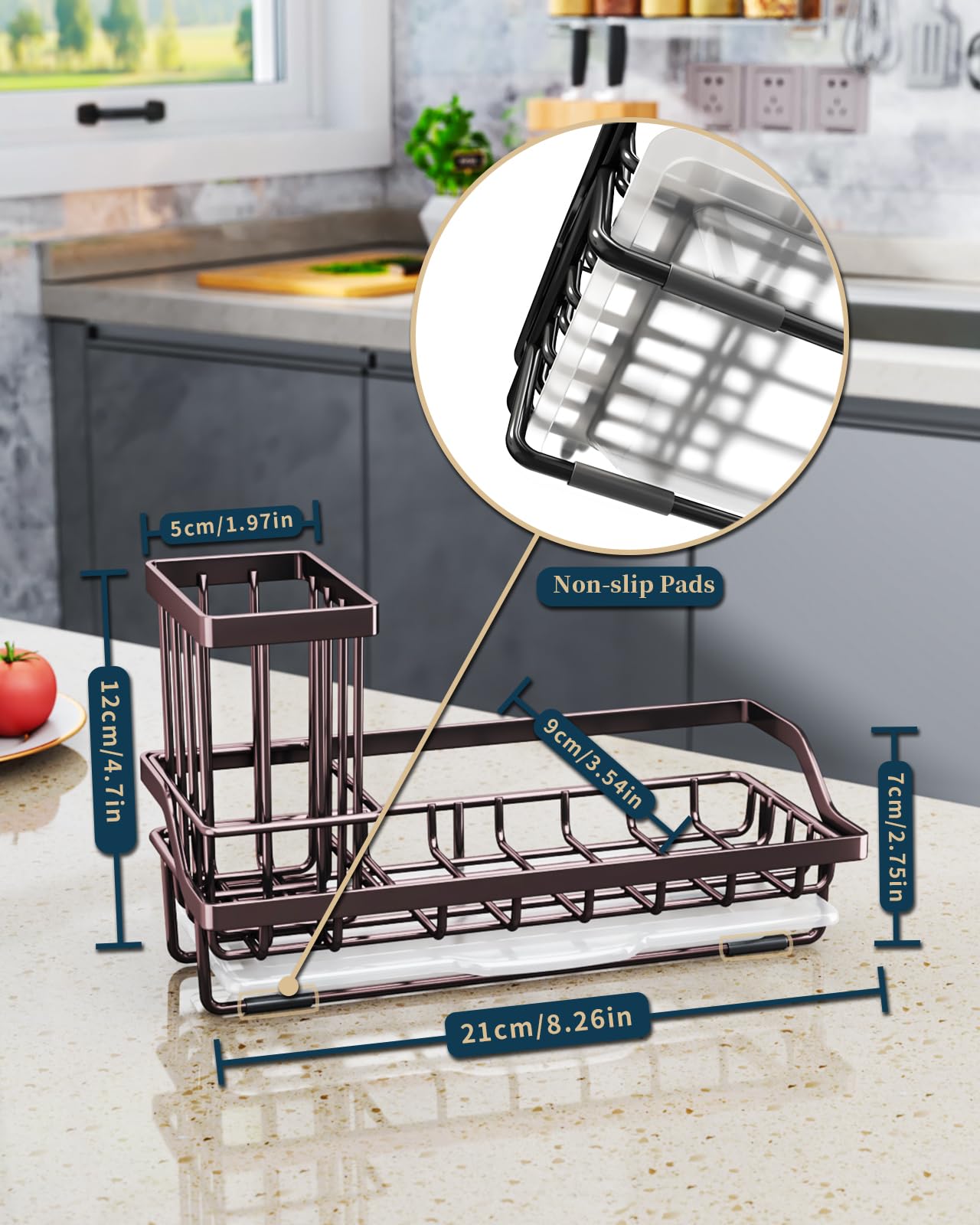 Sink Caddy Kitchen Organizer