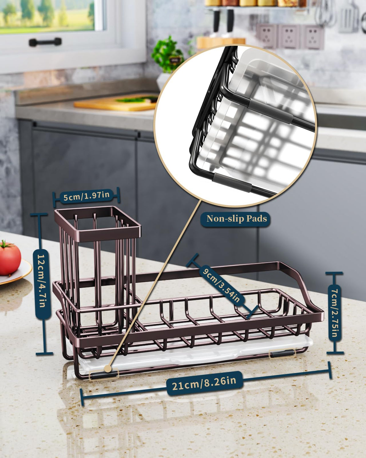 Sink Caddy Kitchen Organizer