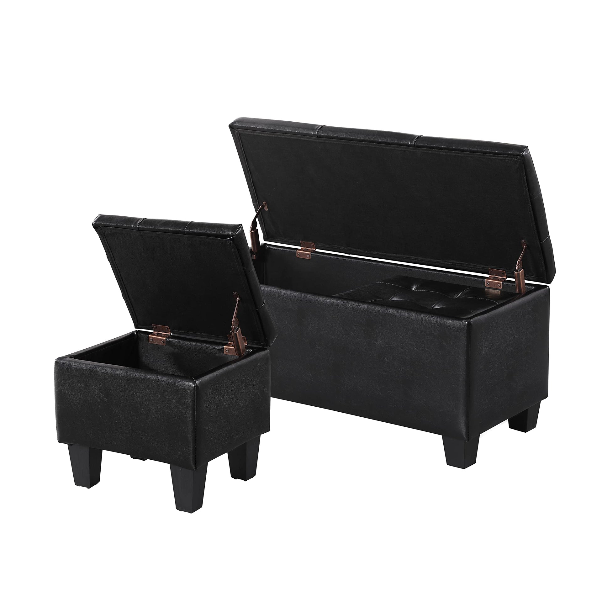 Storage Ottoman Set of 3 (3 Count)