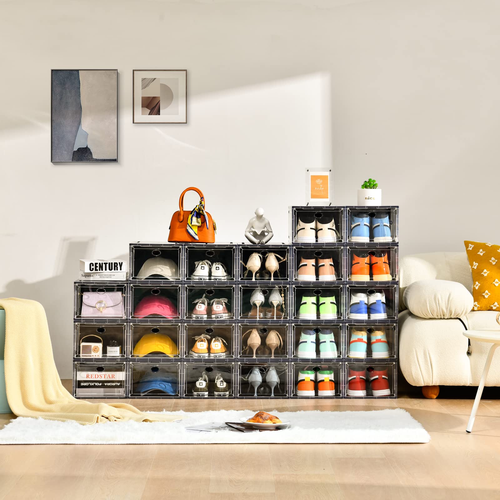 10 Pack Shoe Storage (10 Count)