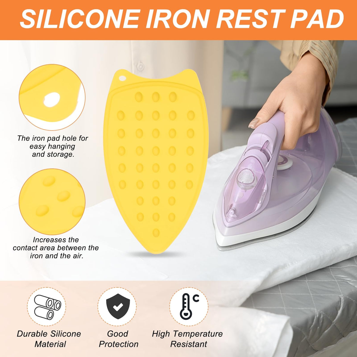 Silicone Iron Rest Pad (2 Count)