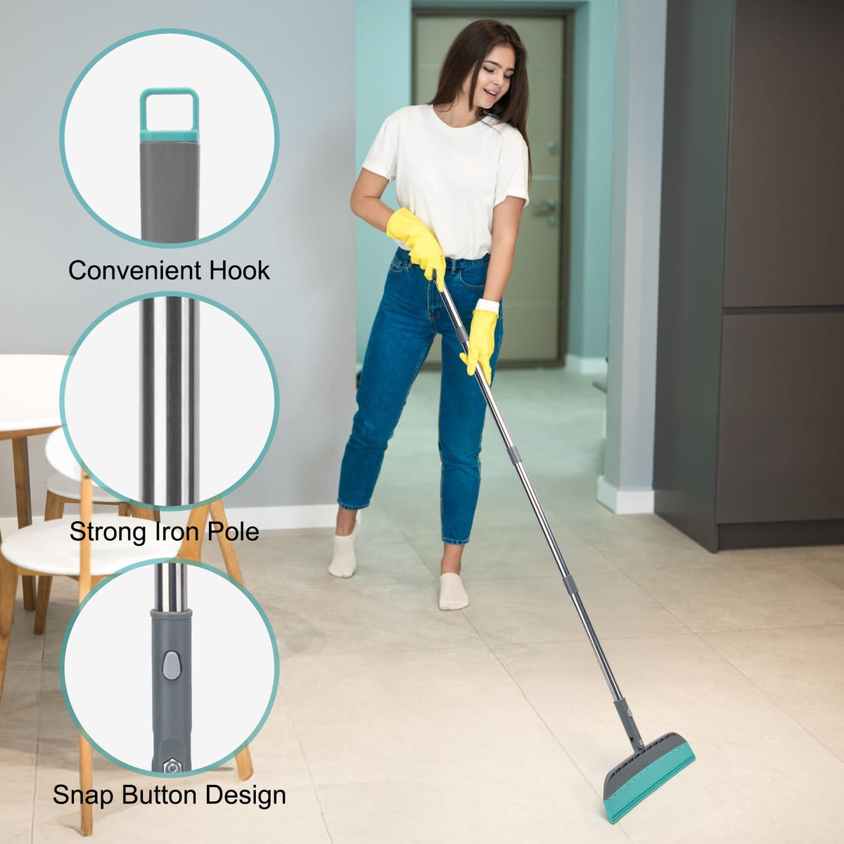 Multifunction Rubber Air Broom