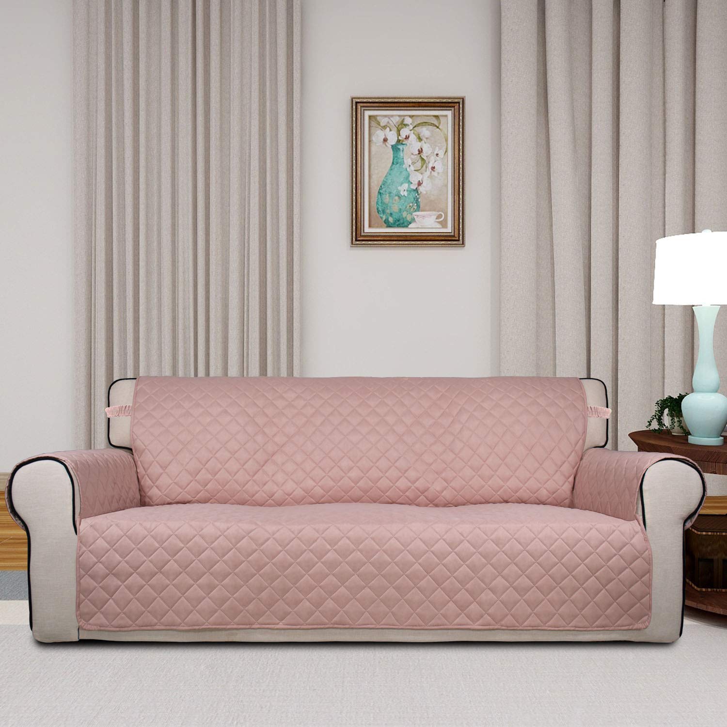 Reversible Quilted Sofa Cover Dog Couch Covers for Sofa