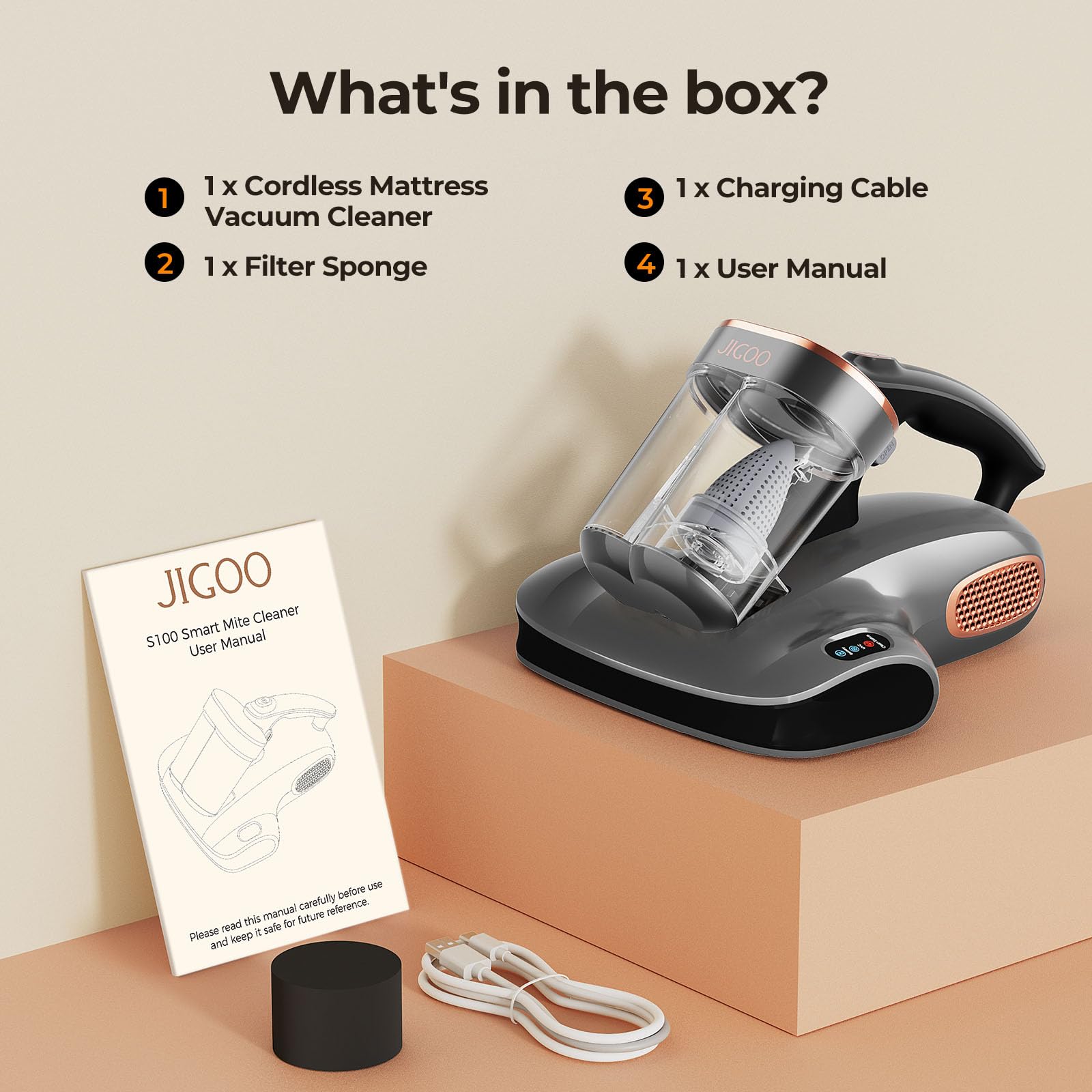 Mattress Vacuum Cleaner with UV