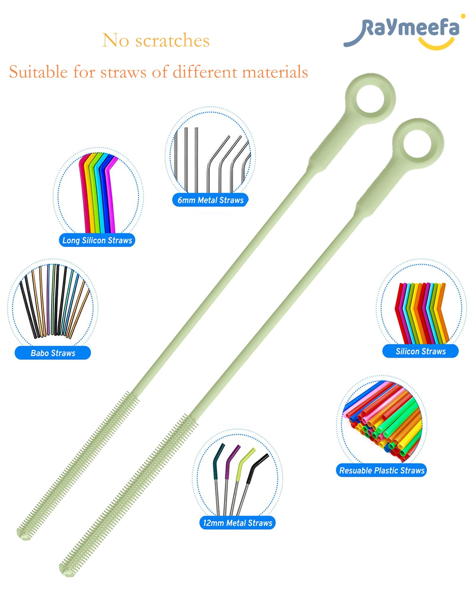 Straw Cleaner Brush Set (2 Count)