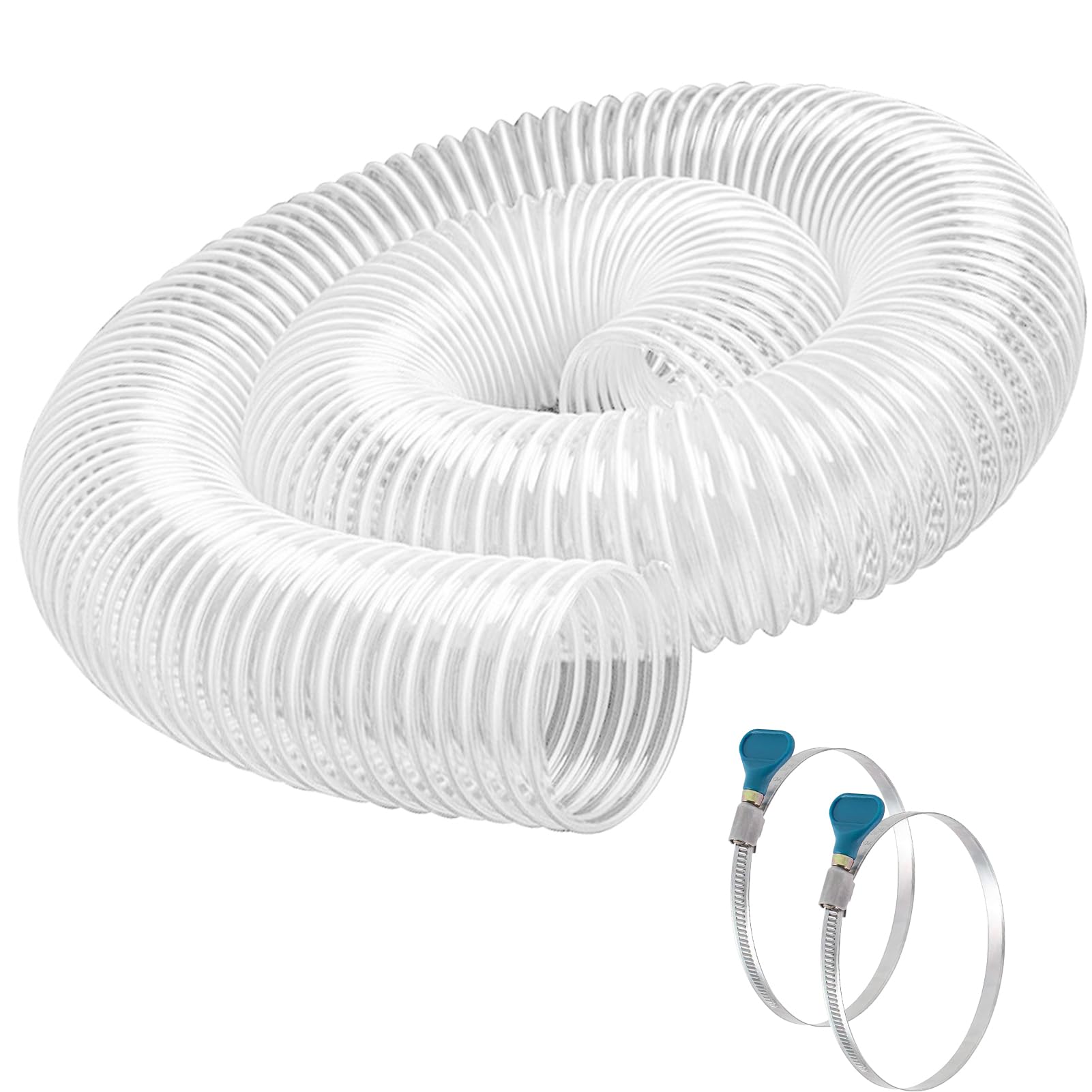 2 1 2" x 5' PVC Dust Collection Hose