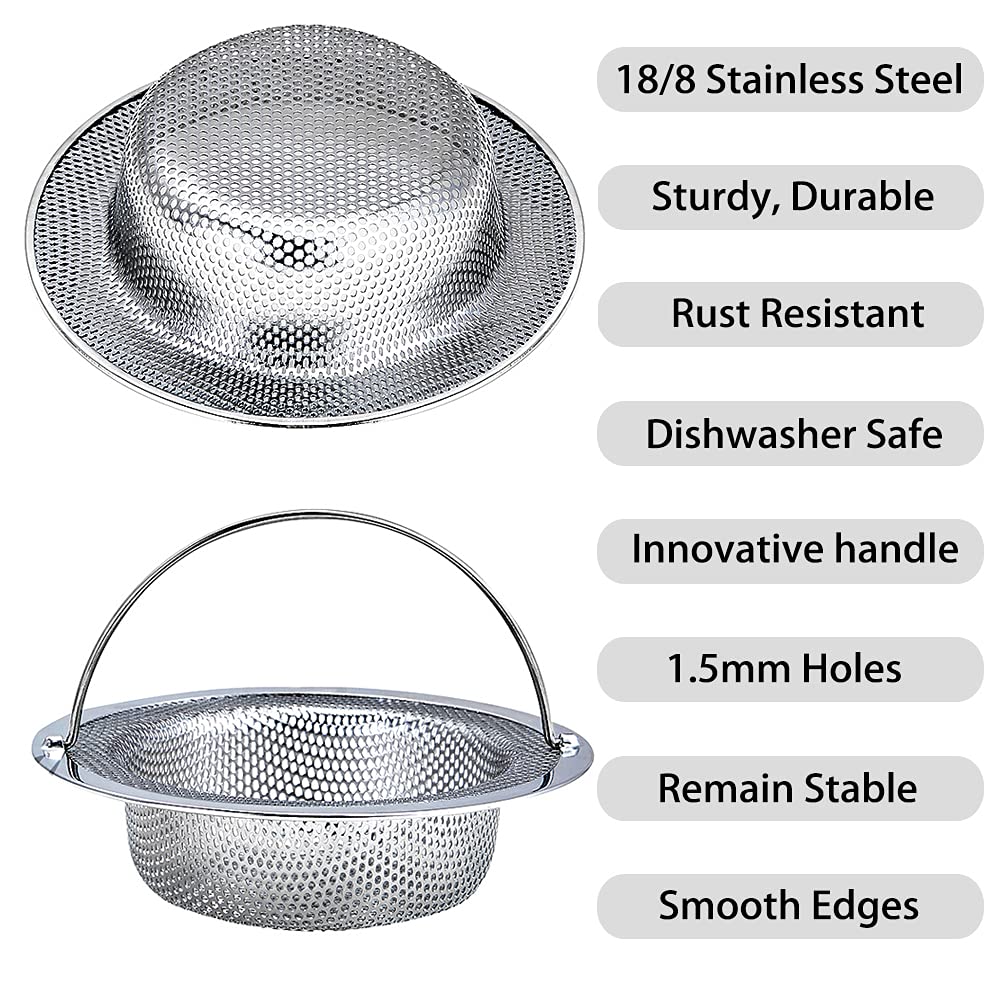 Kitchen Sink Strainer (2 Count)