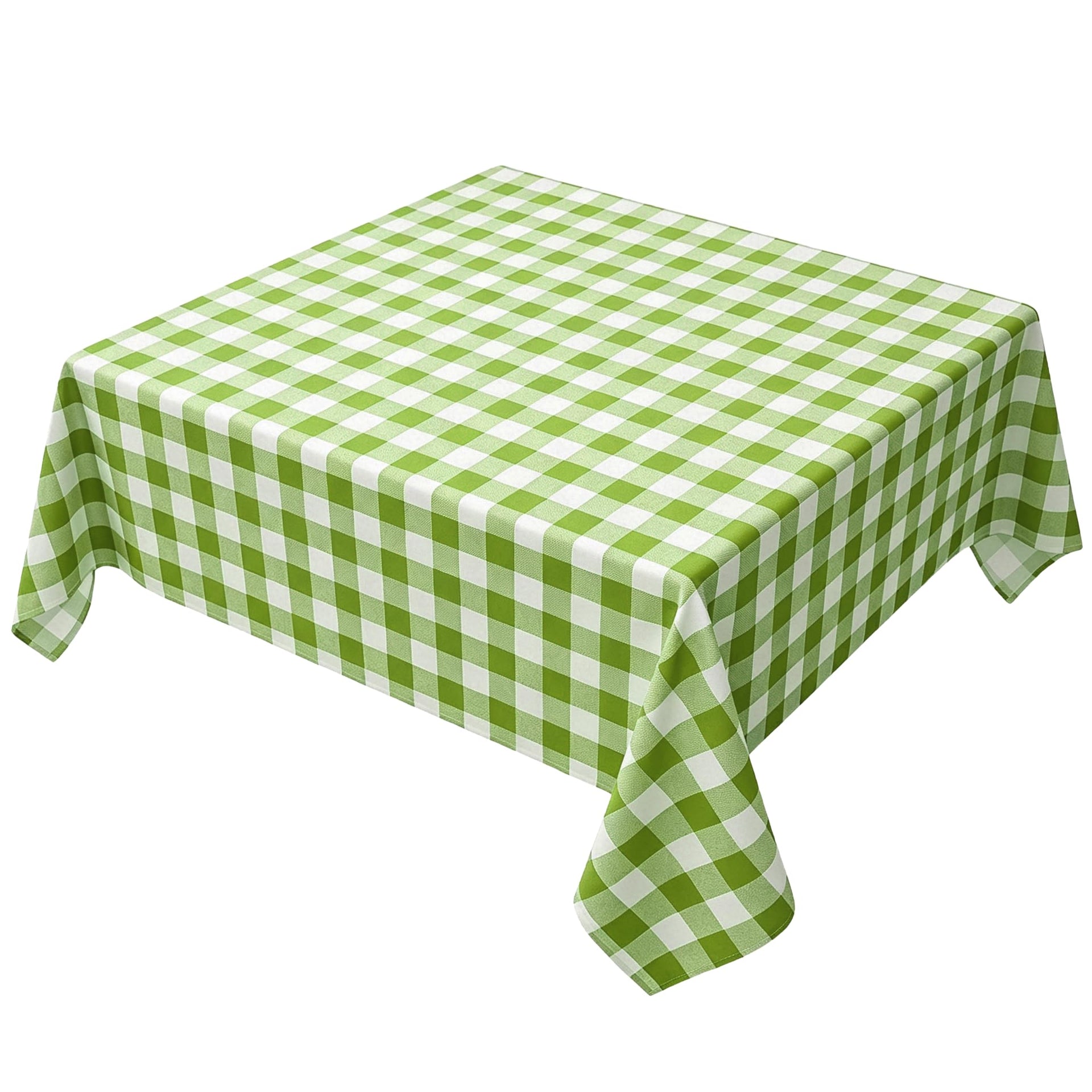 Waterproof Plaid Tablecloth Fabric