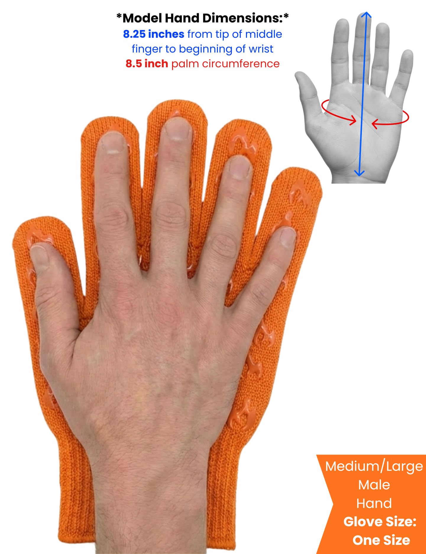 Grill Armor Oven Gloves with Fingers