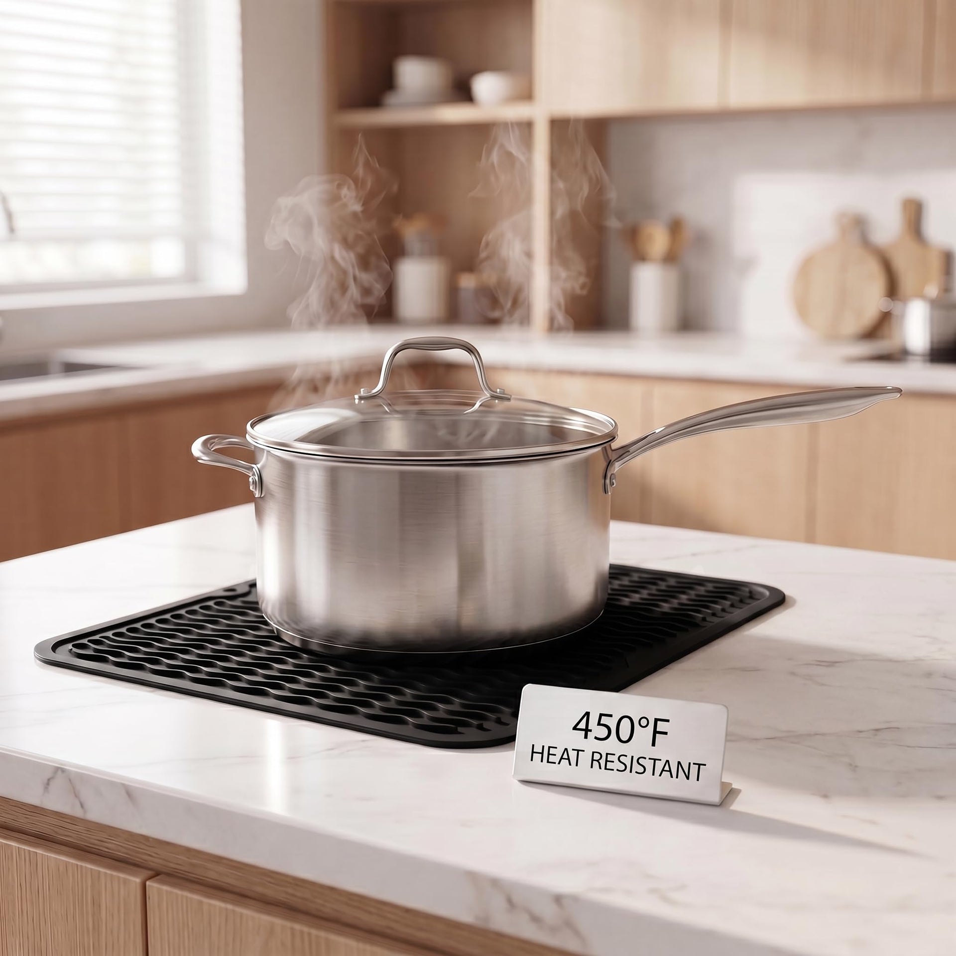 Silicone Dish Drying Mat for Multiple Usage