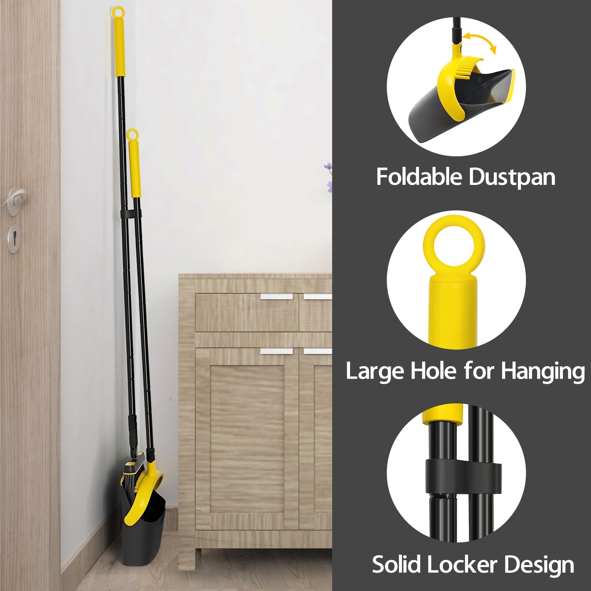 Broom and Dust Pan
