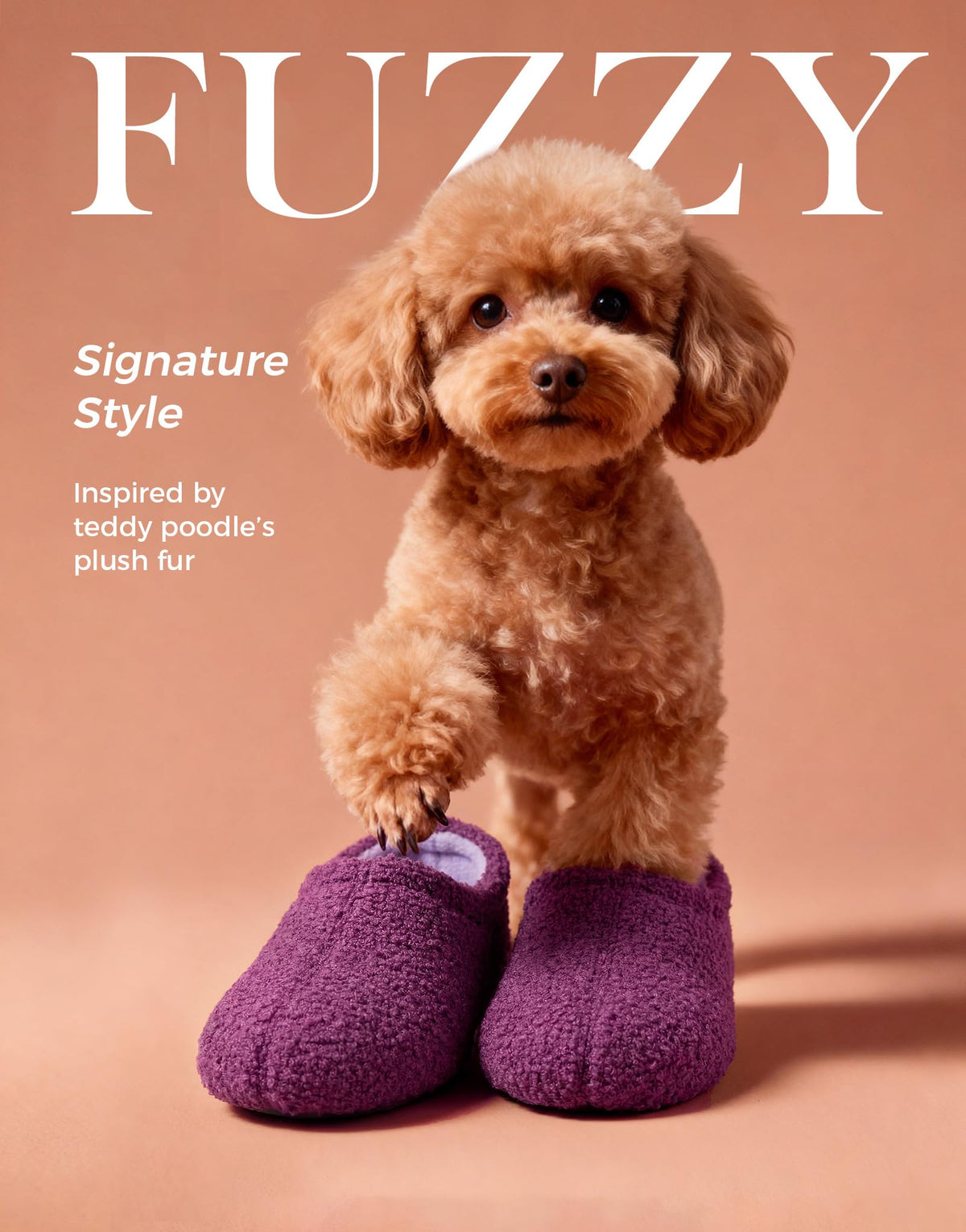 Women's Fuzzy Curly Fur Loafer Slippers